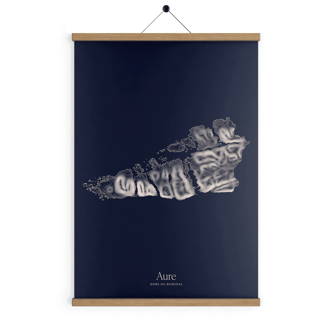 Aure kotekart - Vinternatt