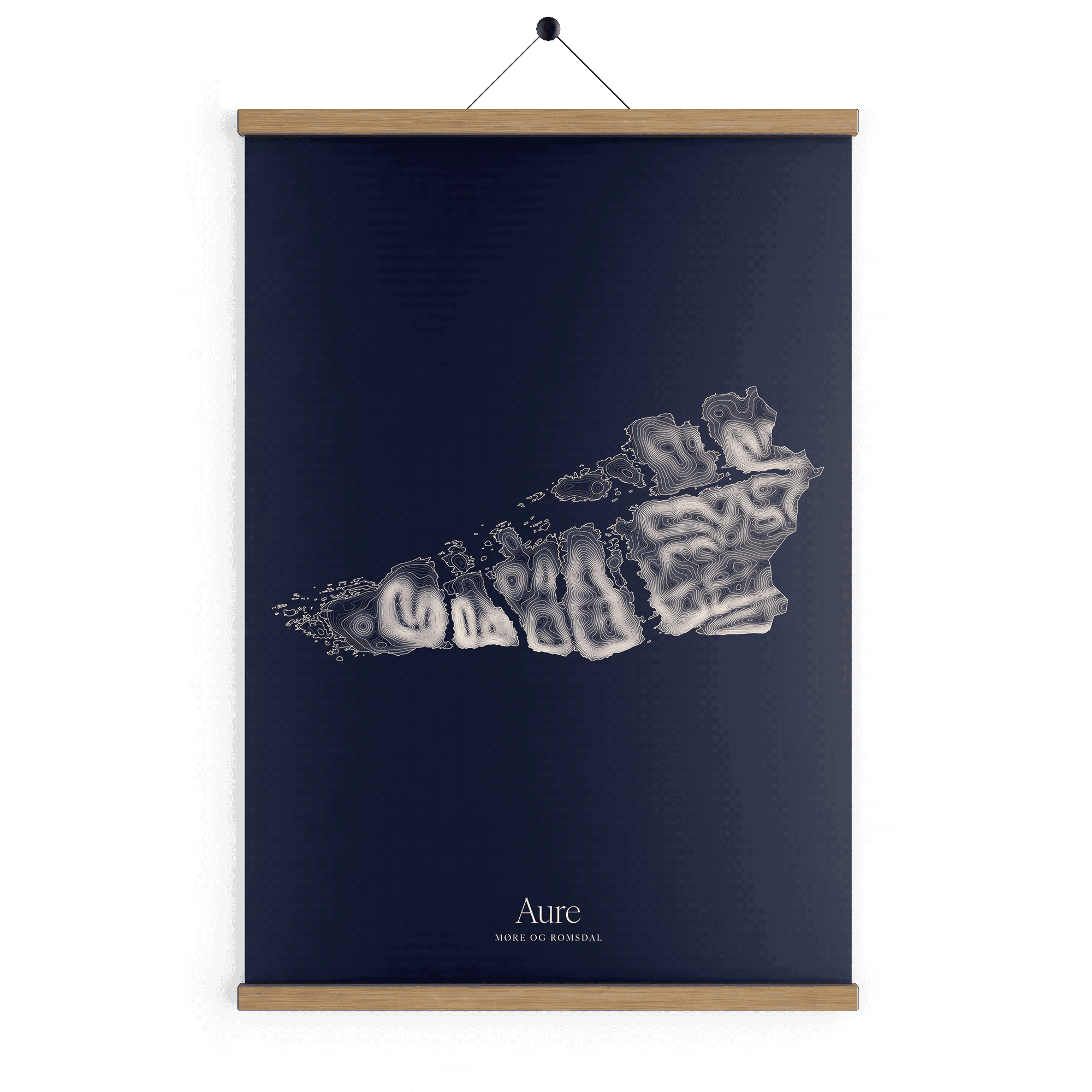 Aure kotekart - Vinternatt