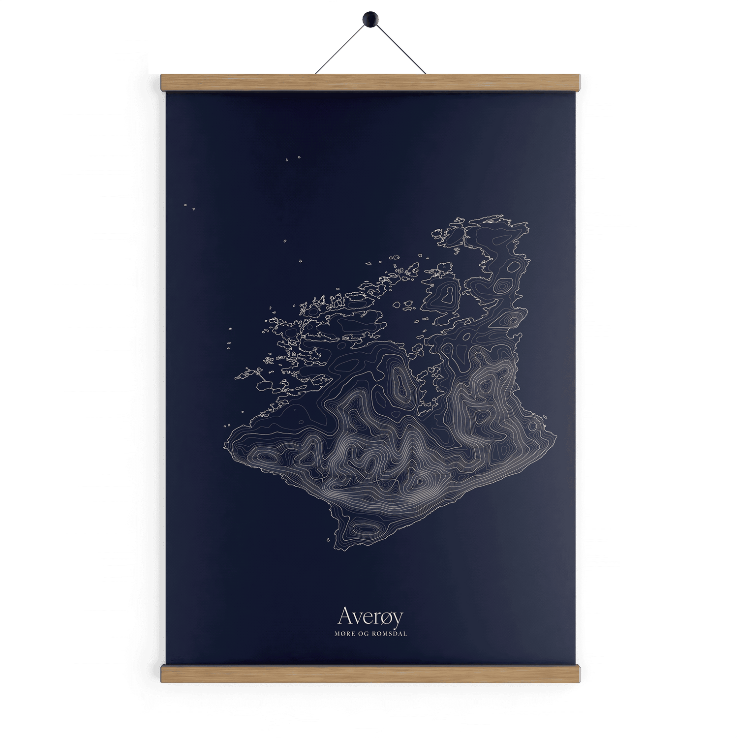 Averøy kotekart - Vinternatt