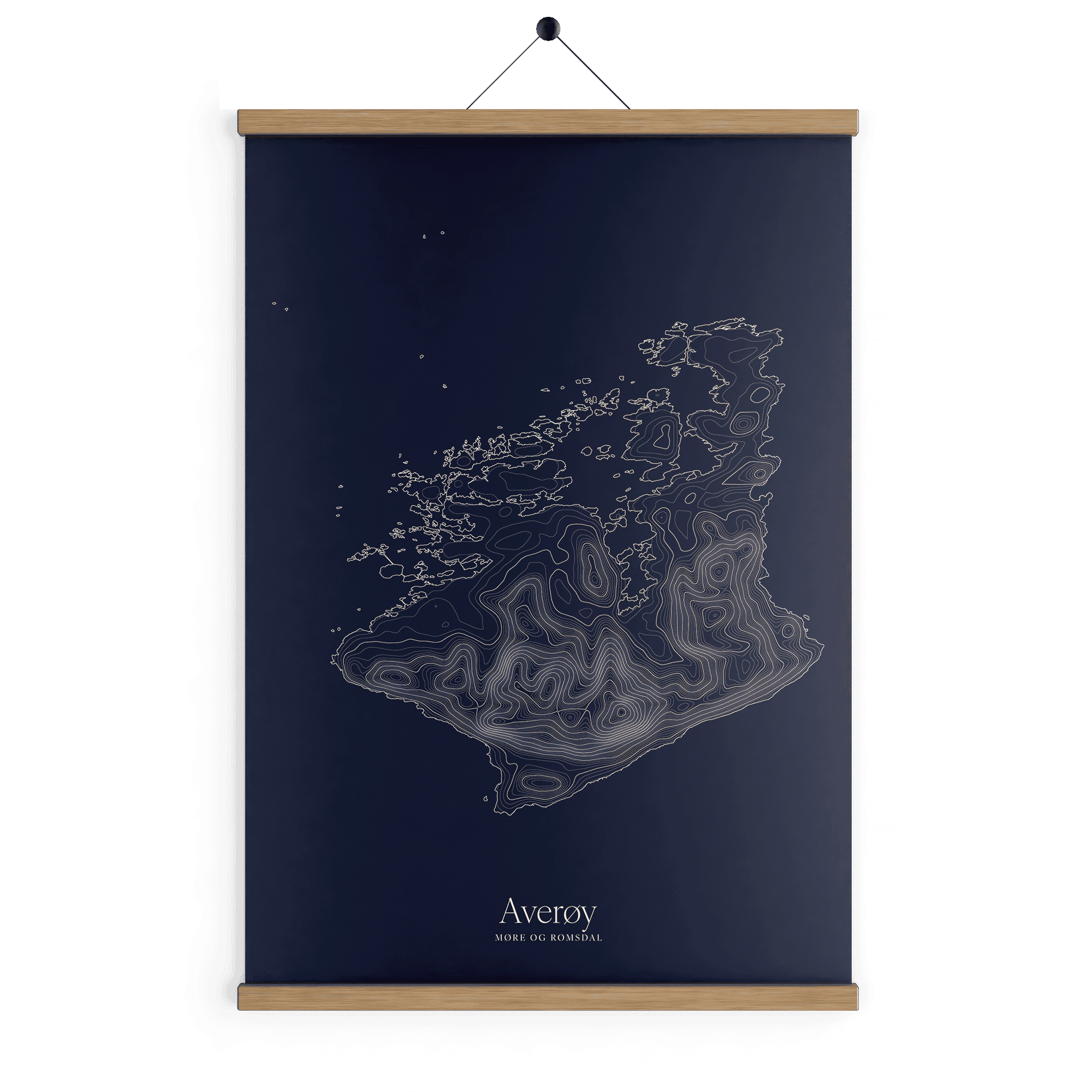 Averøy kotekart - Vinternatt