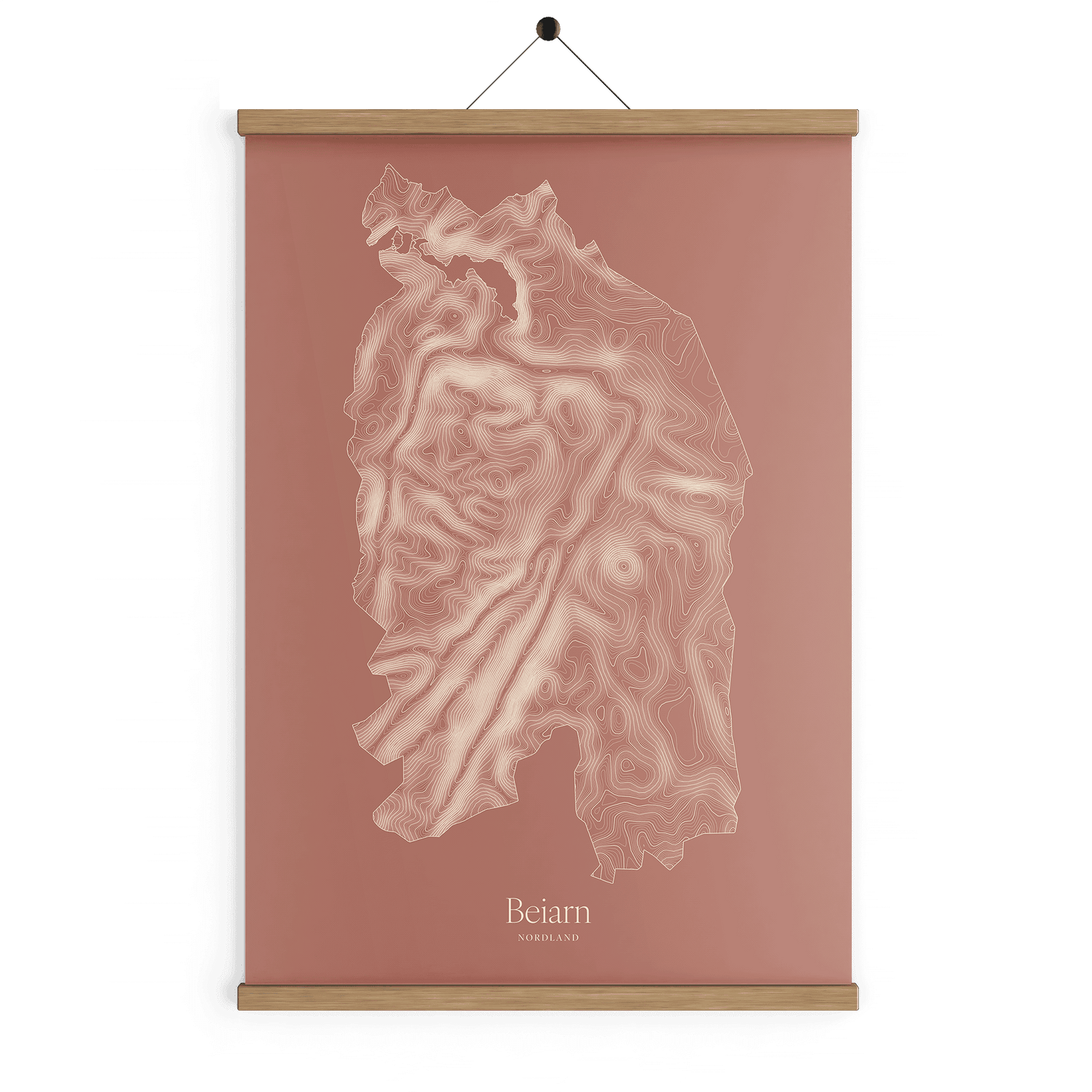 Beiarn kotekart - Rustrød