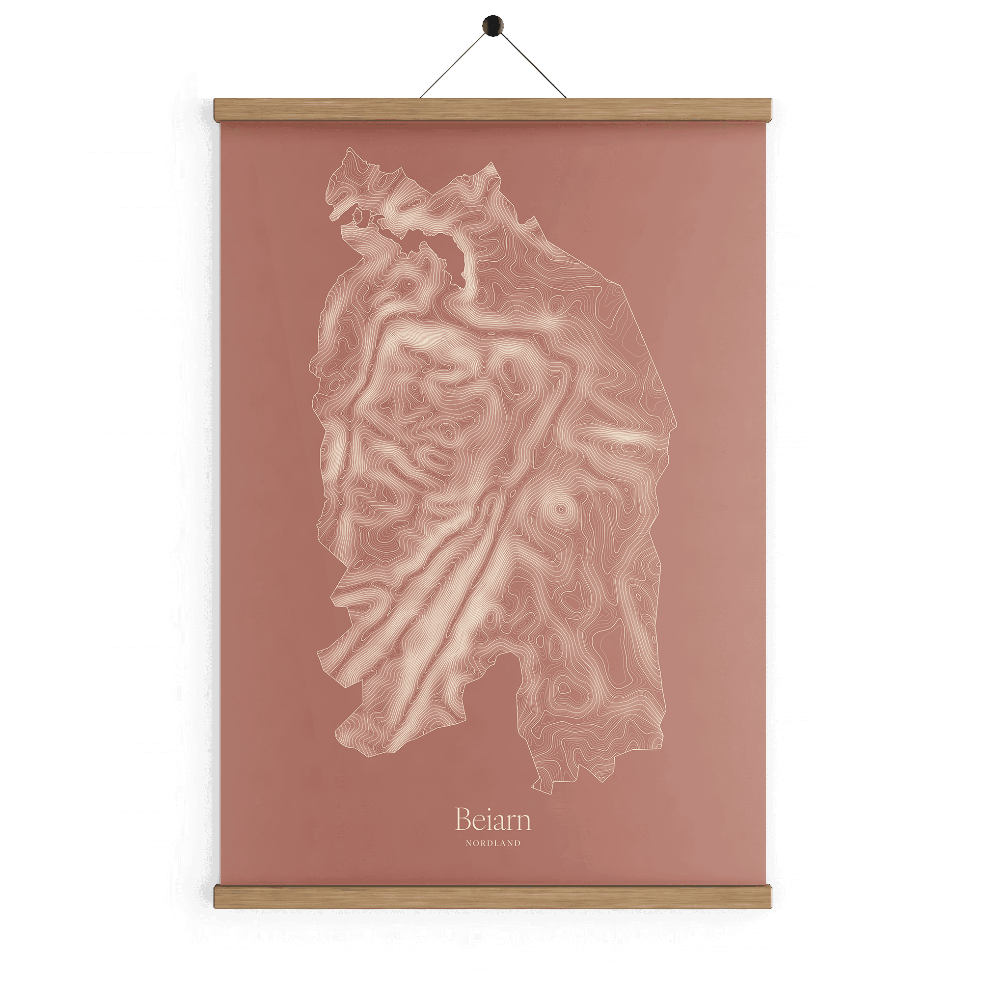 Beiarn kotekart - Rustrød