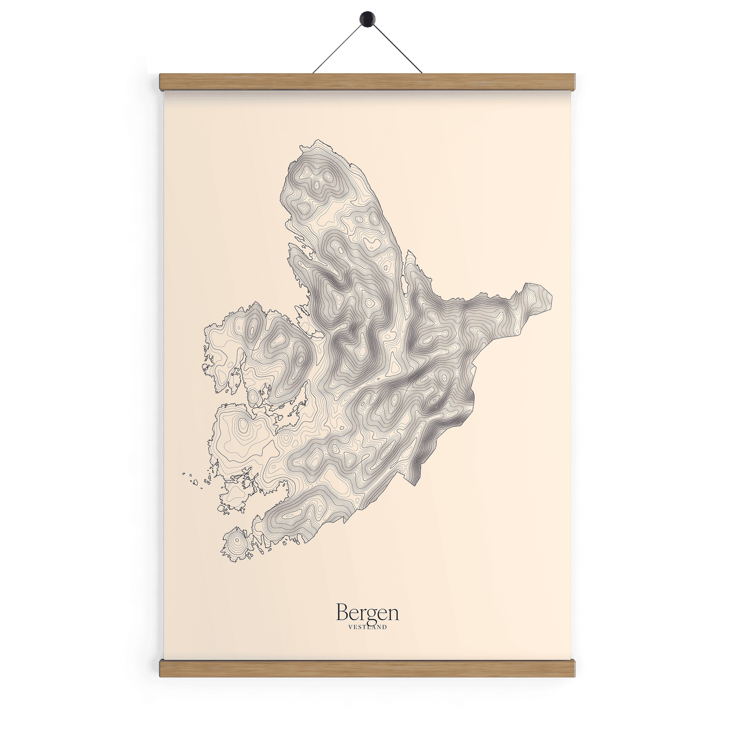Bergen kotekart - Bomull