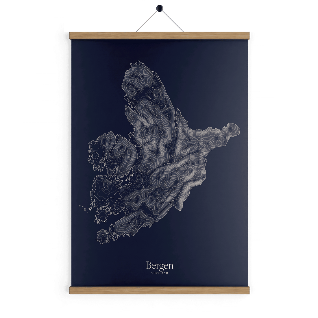 Bergen kotekart - Vinternatt