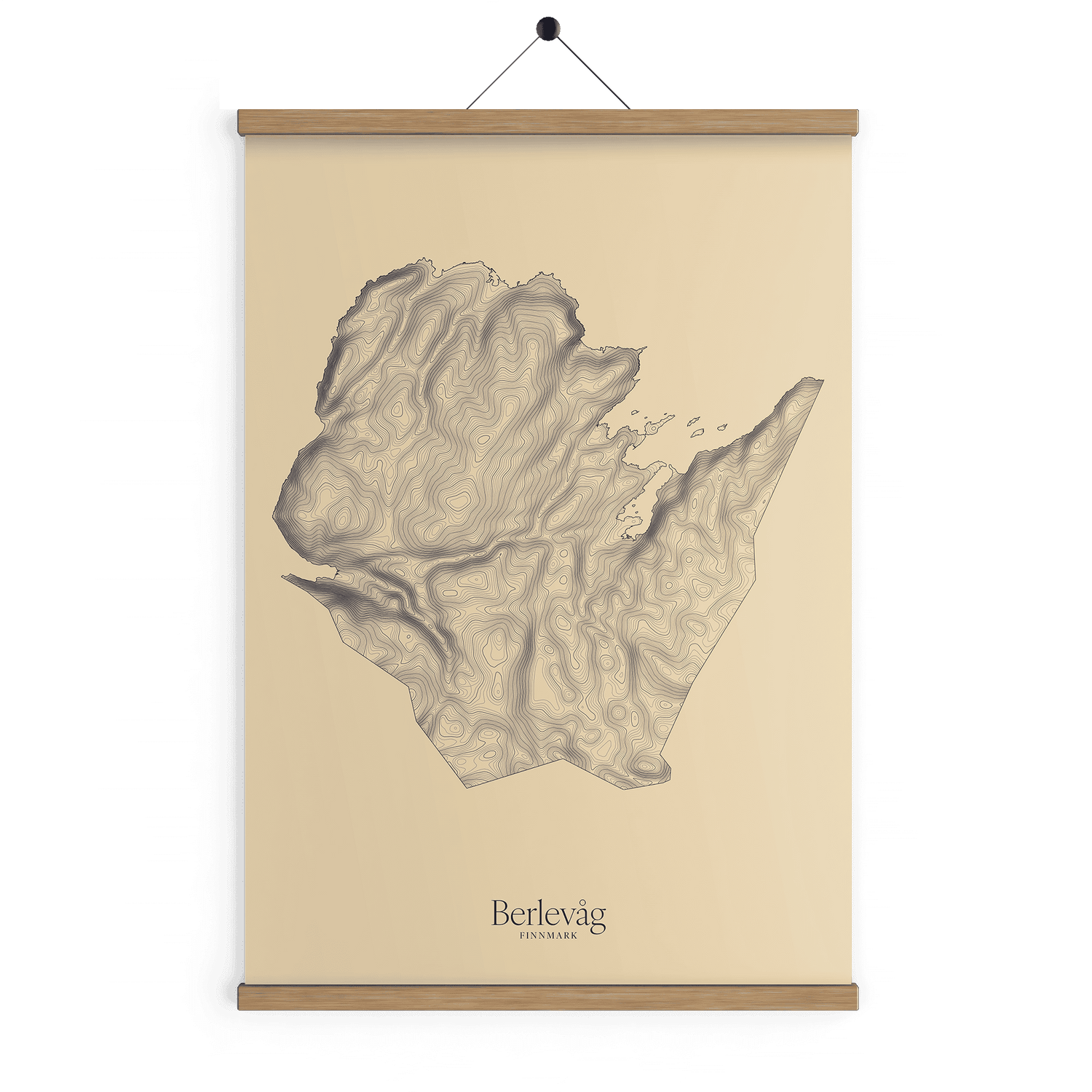 Berlevåg kotekart - Sandstein