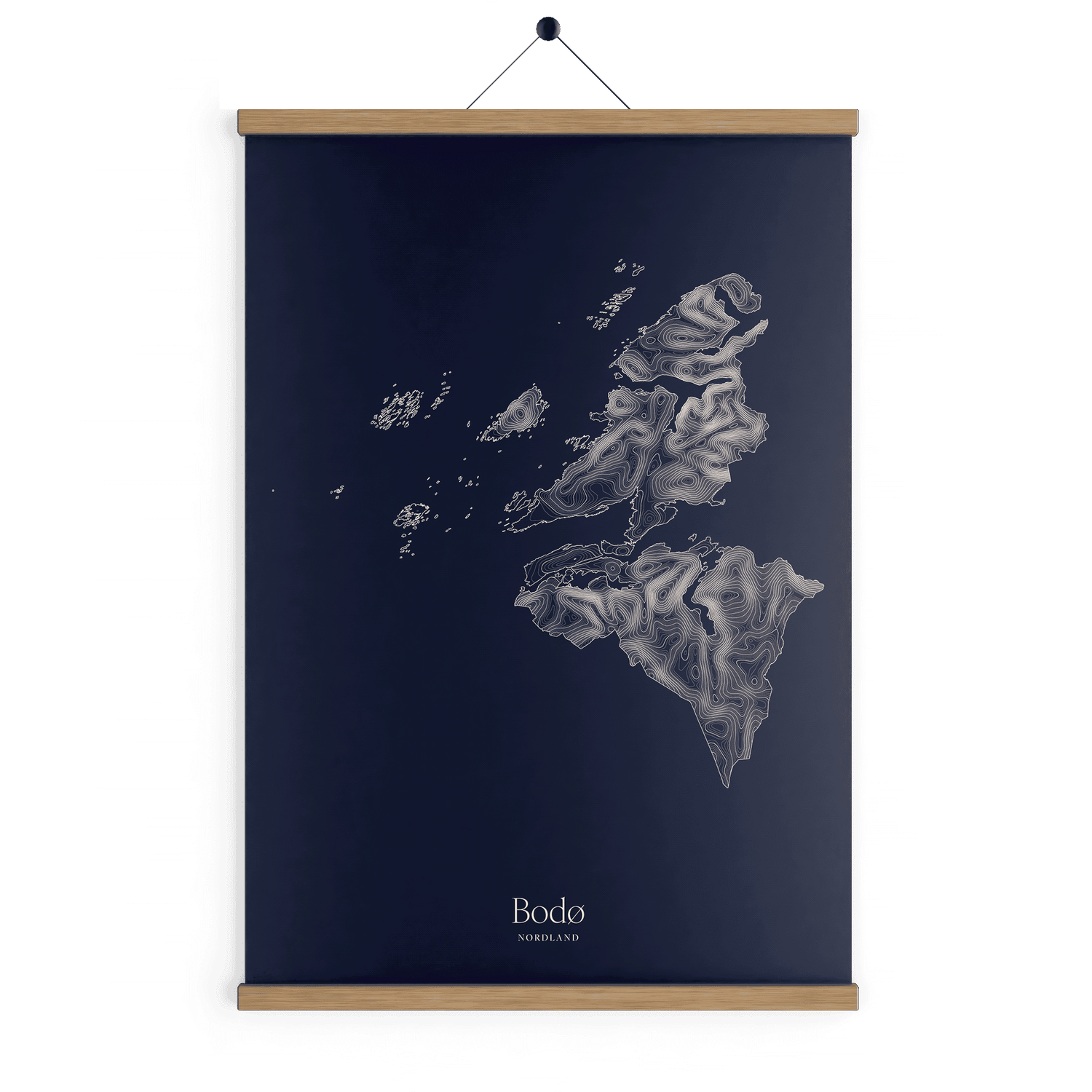 Bodø kotekart - Vinternatt