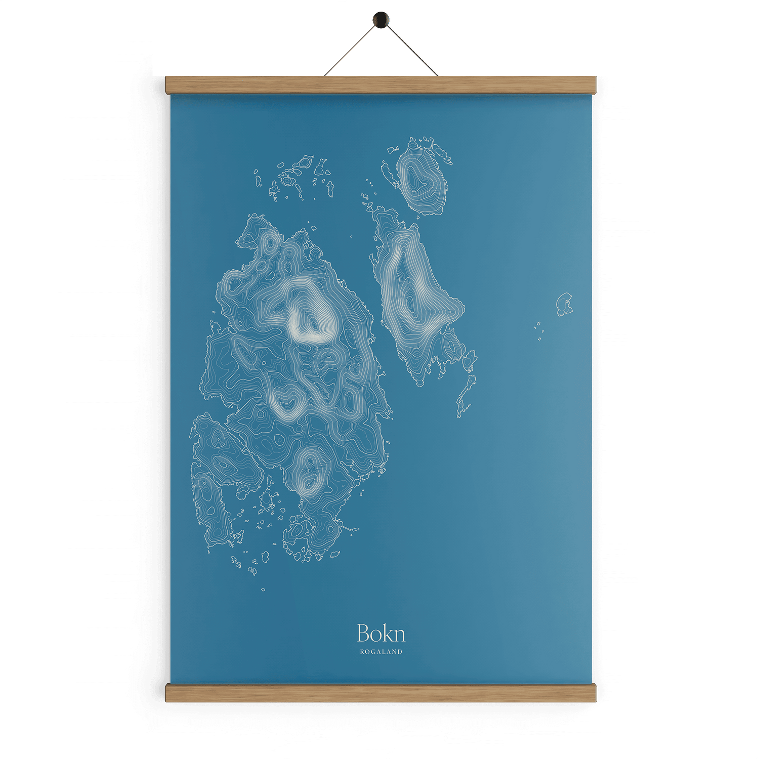 Bokn kotekart - Himmelblå