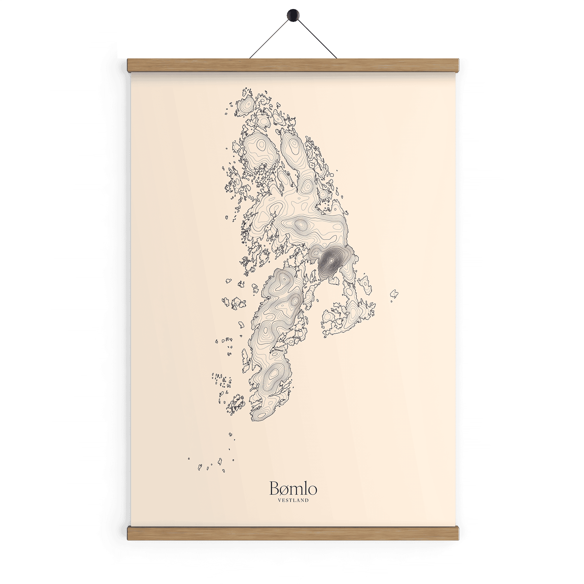 Bømlo kotekart - Bomull