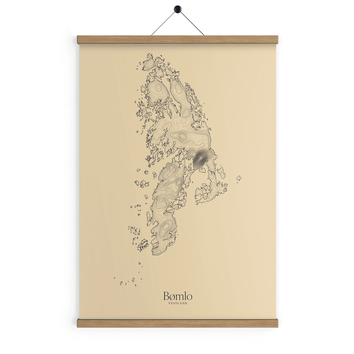 Bømlo kotekart - Sandstein