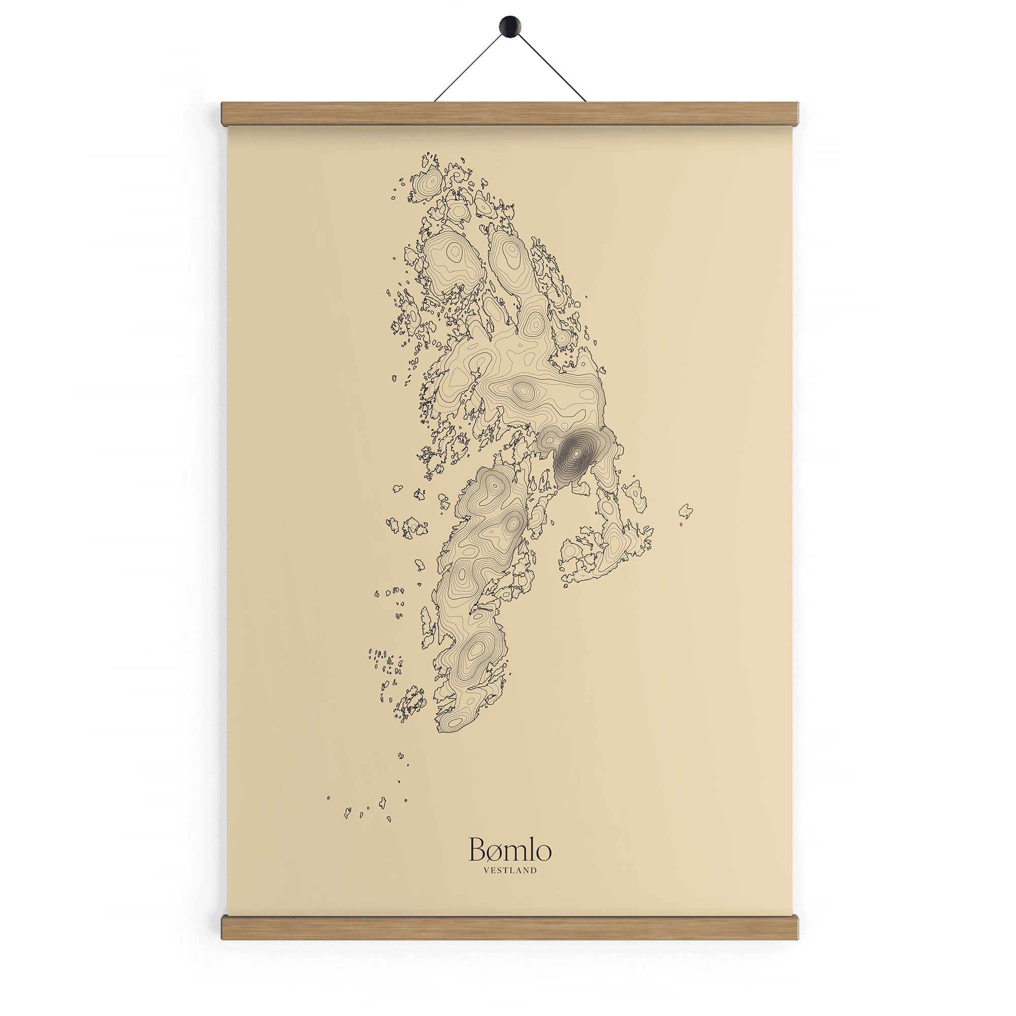 Bømlo kotekart - Sandstein