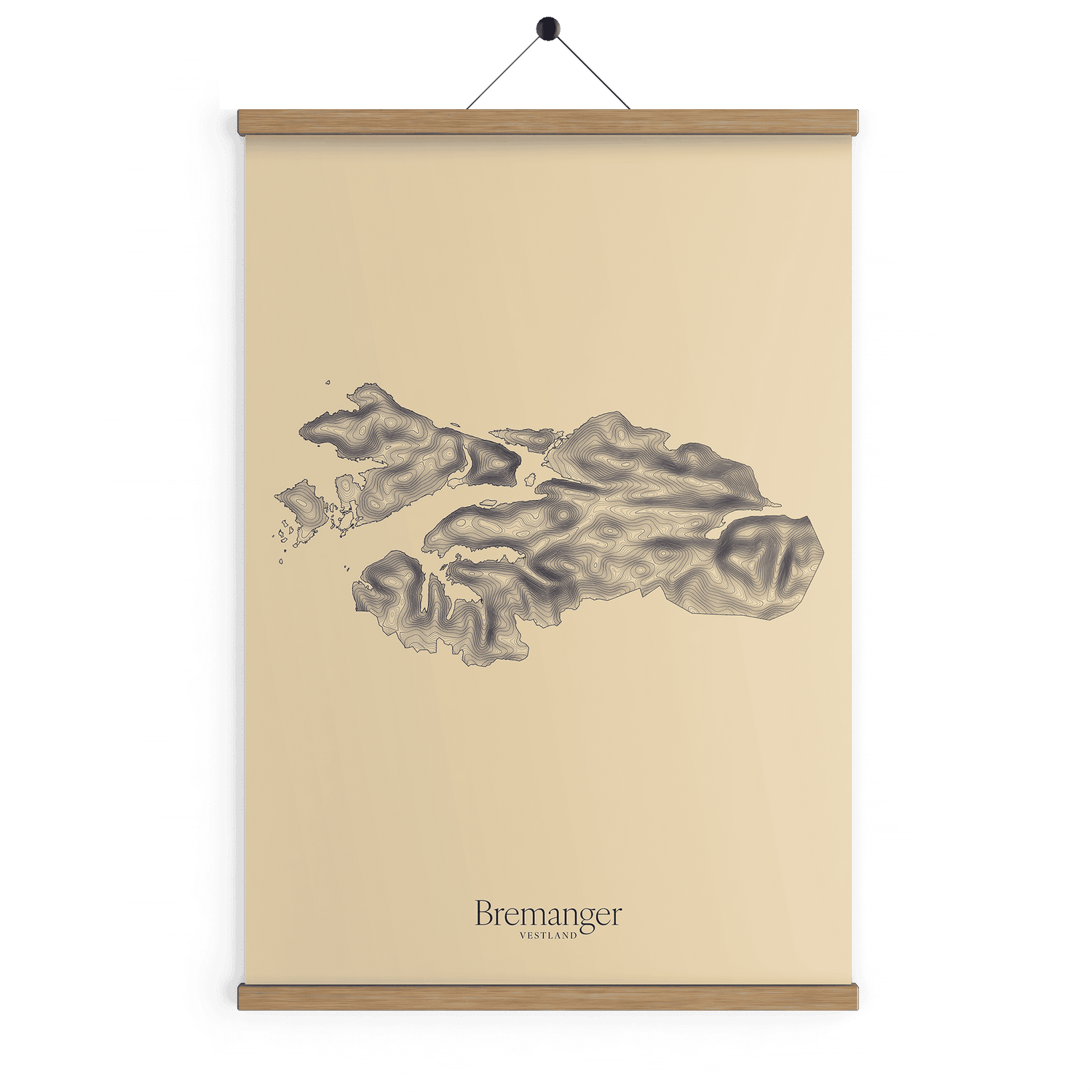 Bremanger kotekart - Sandstein
