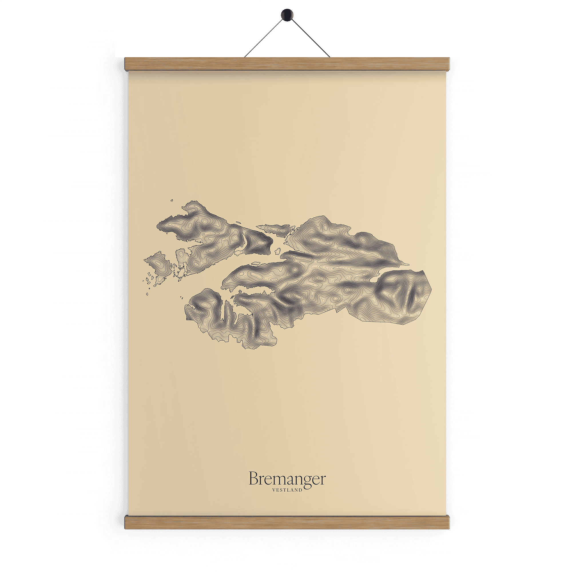 Bremanger kotekart - Sandstein