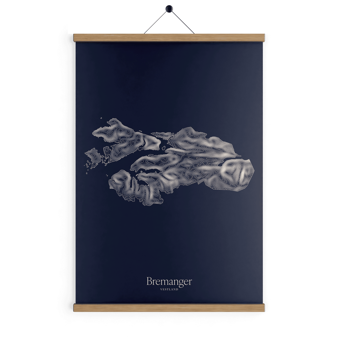 Bremanger kotekart - Vinternatt