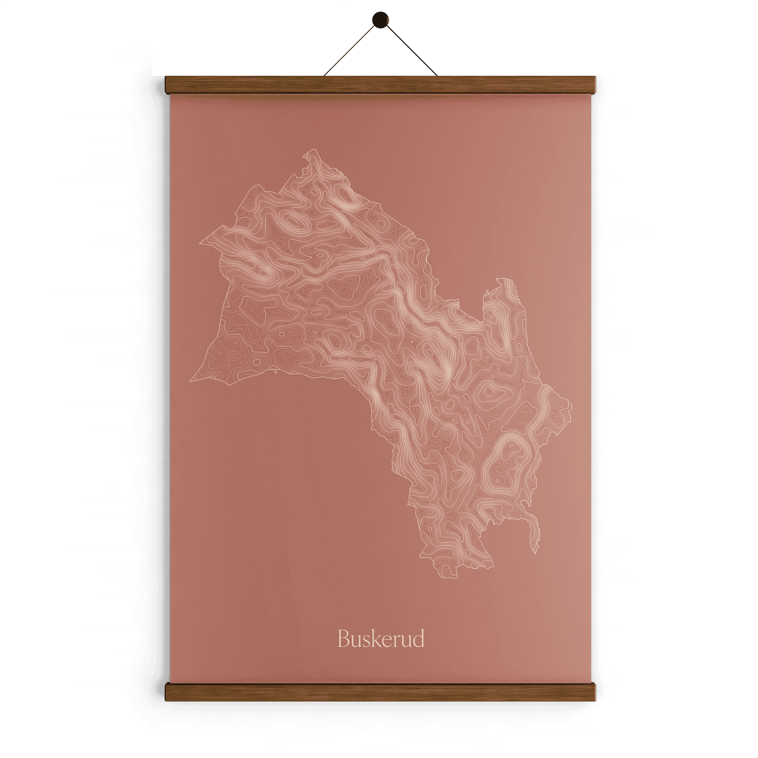 Buskerud - Rustrød
