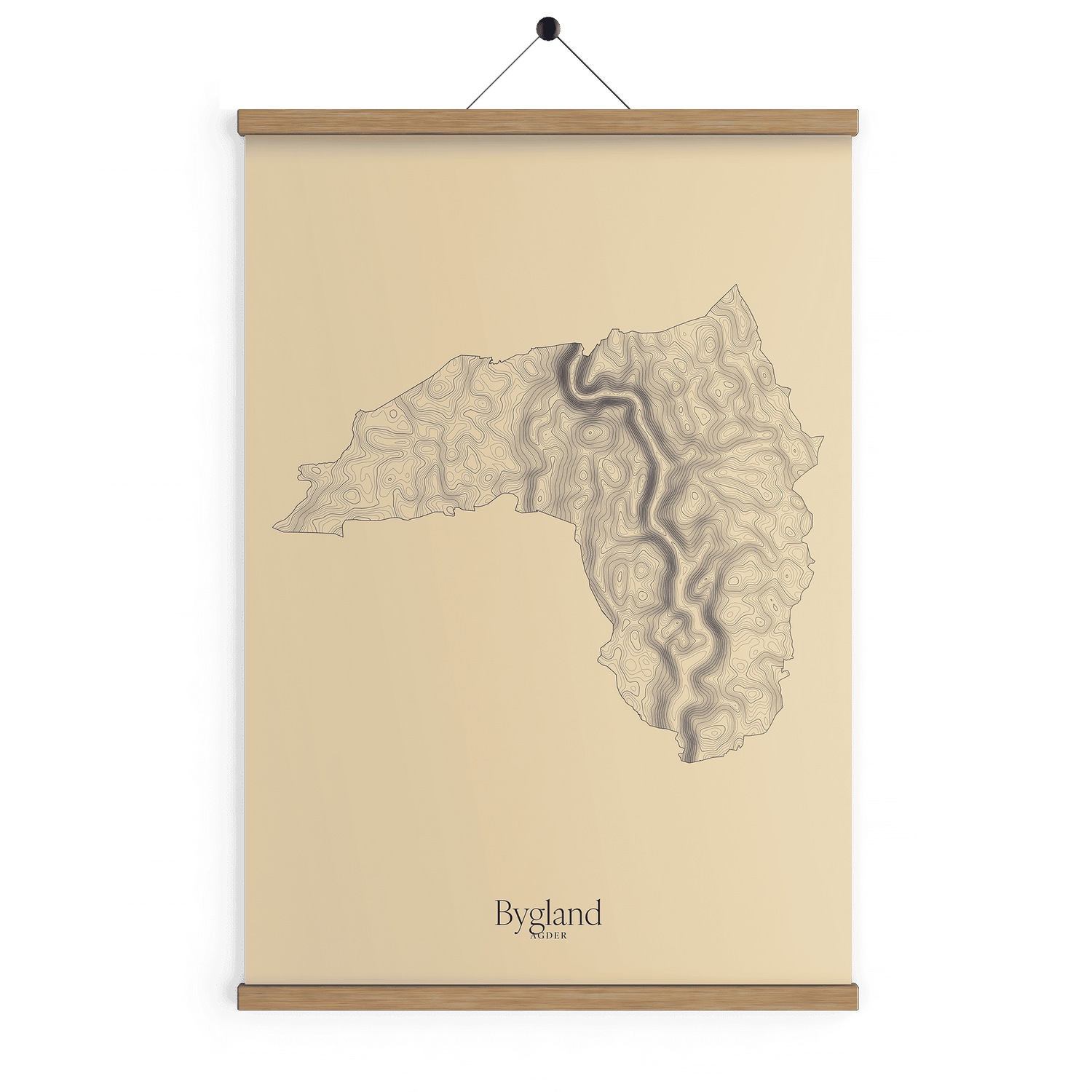 Bygland kotekart - Sandstein