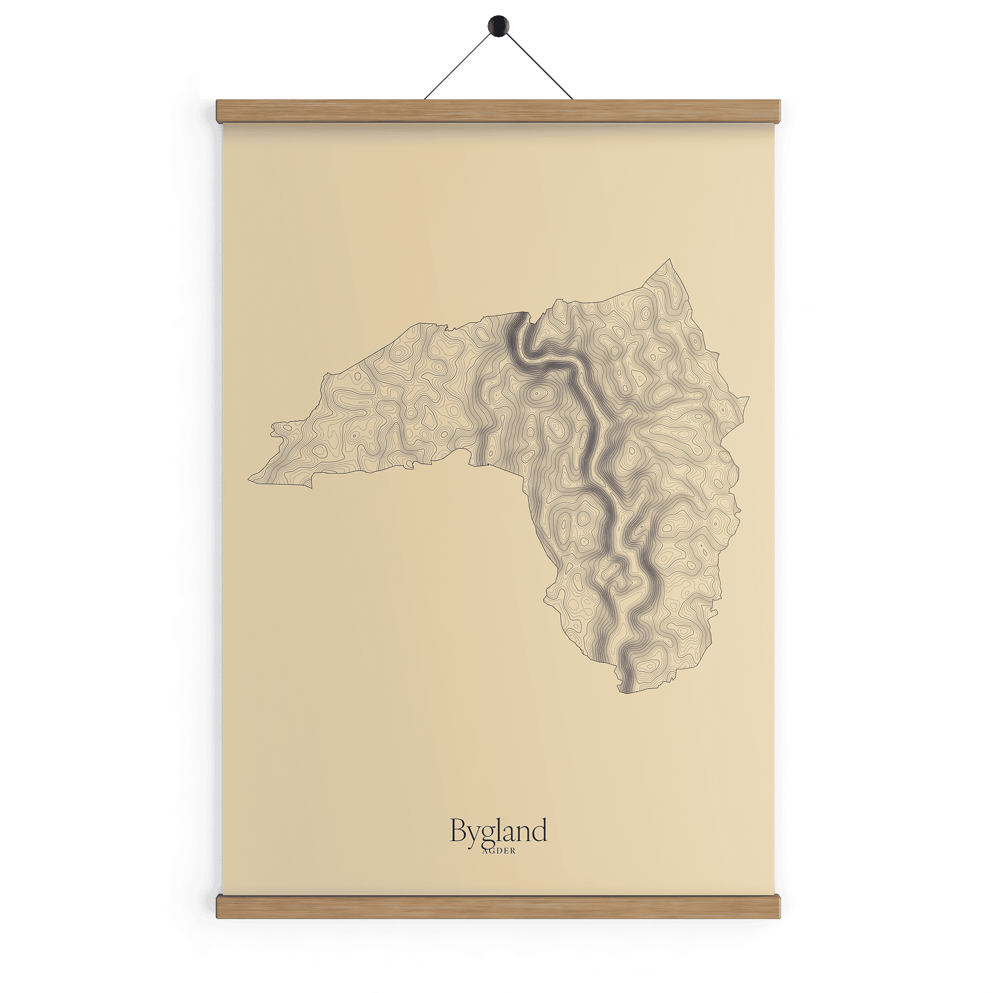 Bygland kotekart - Sandstein