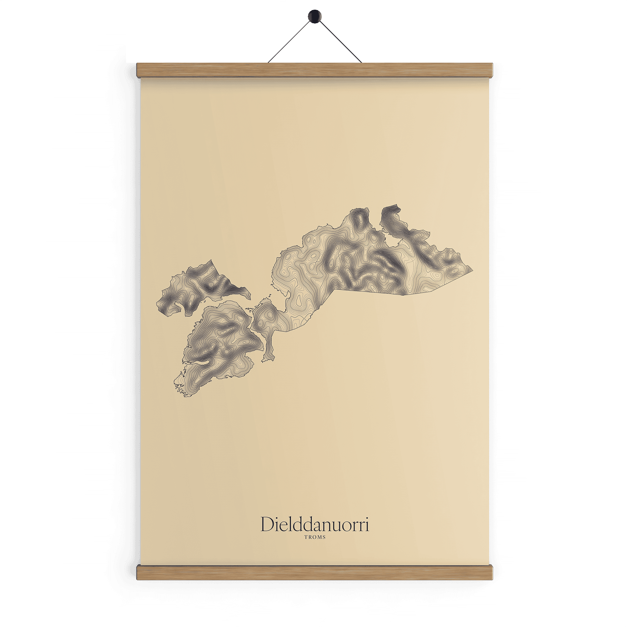 Dielddanuorri kotekart - Sandstein