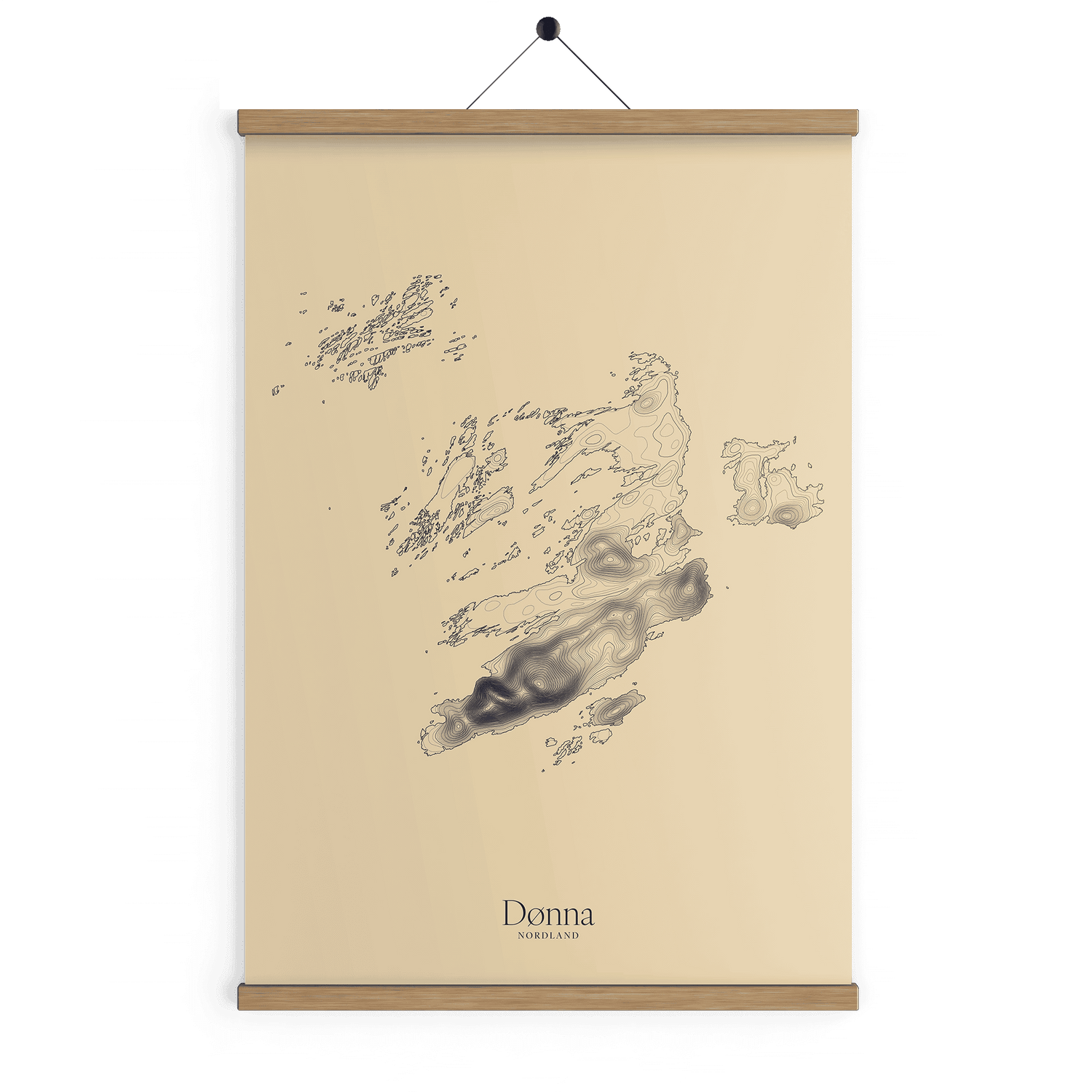 Dønna kotekart - Sandstein