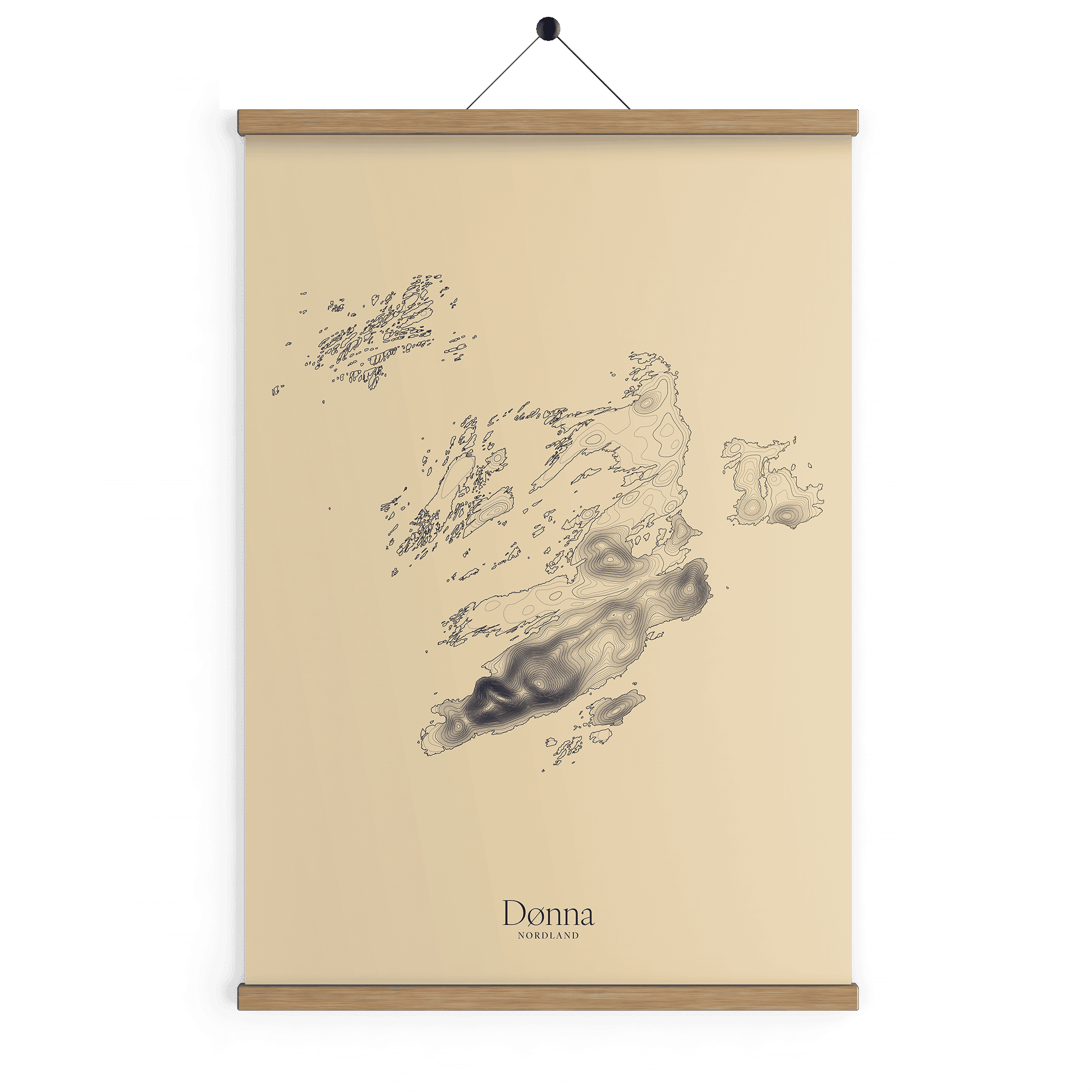Dønna kotekart - Sandstein
