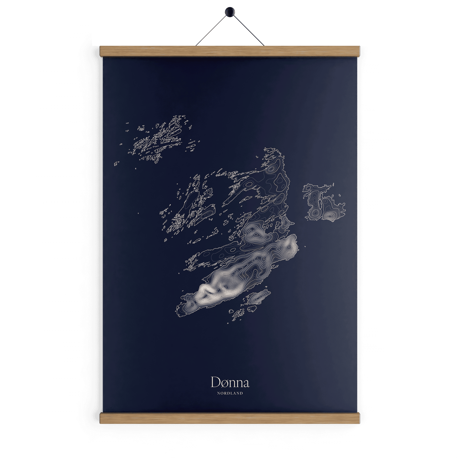 Dønna kotekart - Vinternatt