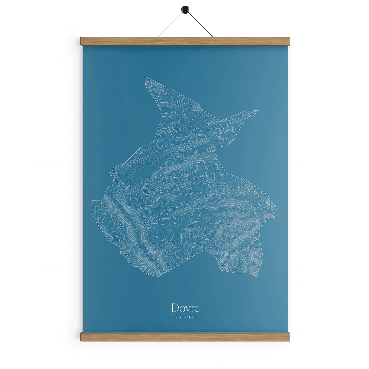 Dovre kotekart - Himmelblå