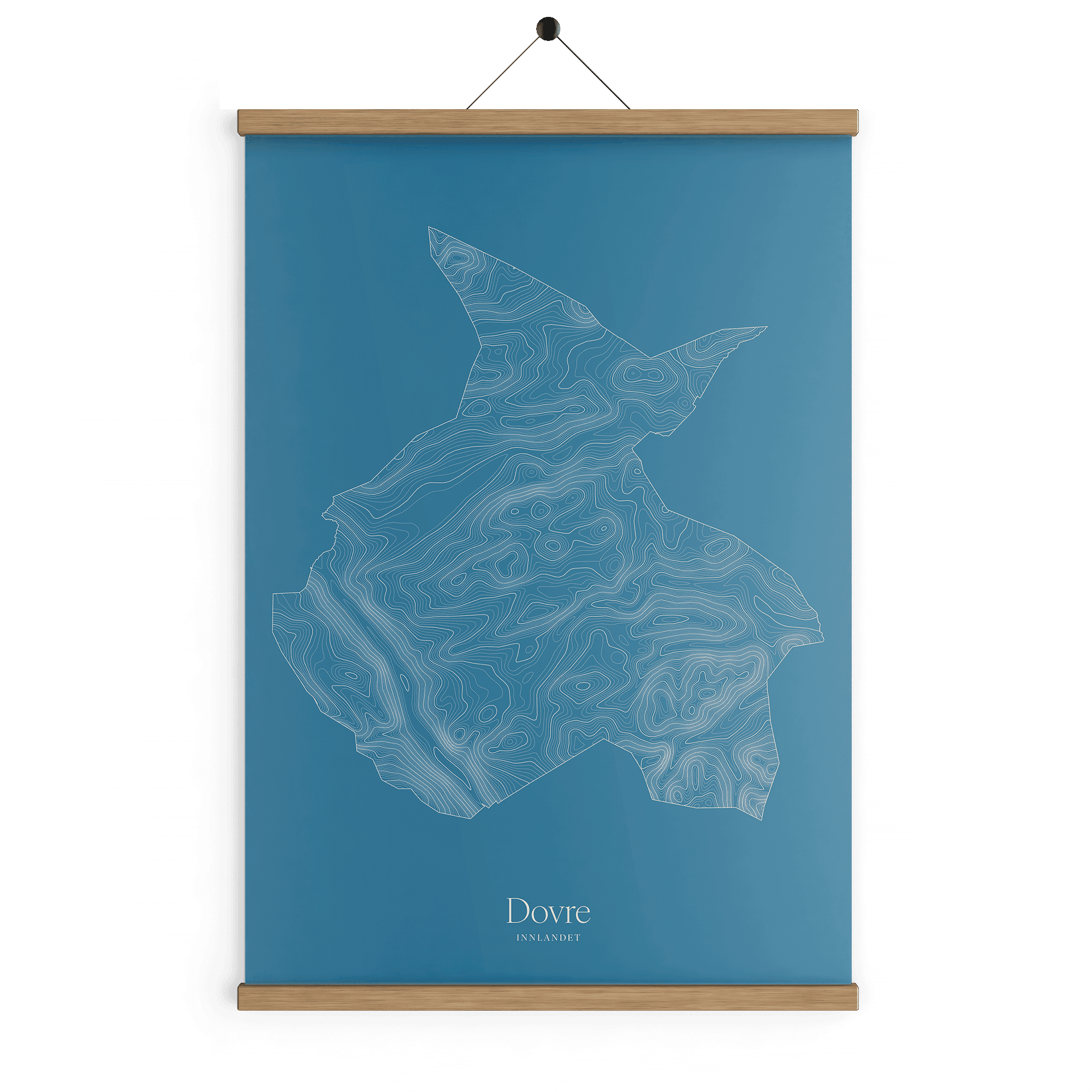 Dovre kotekart - Himmelblå