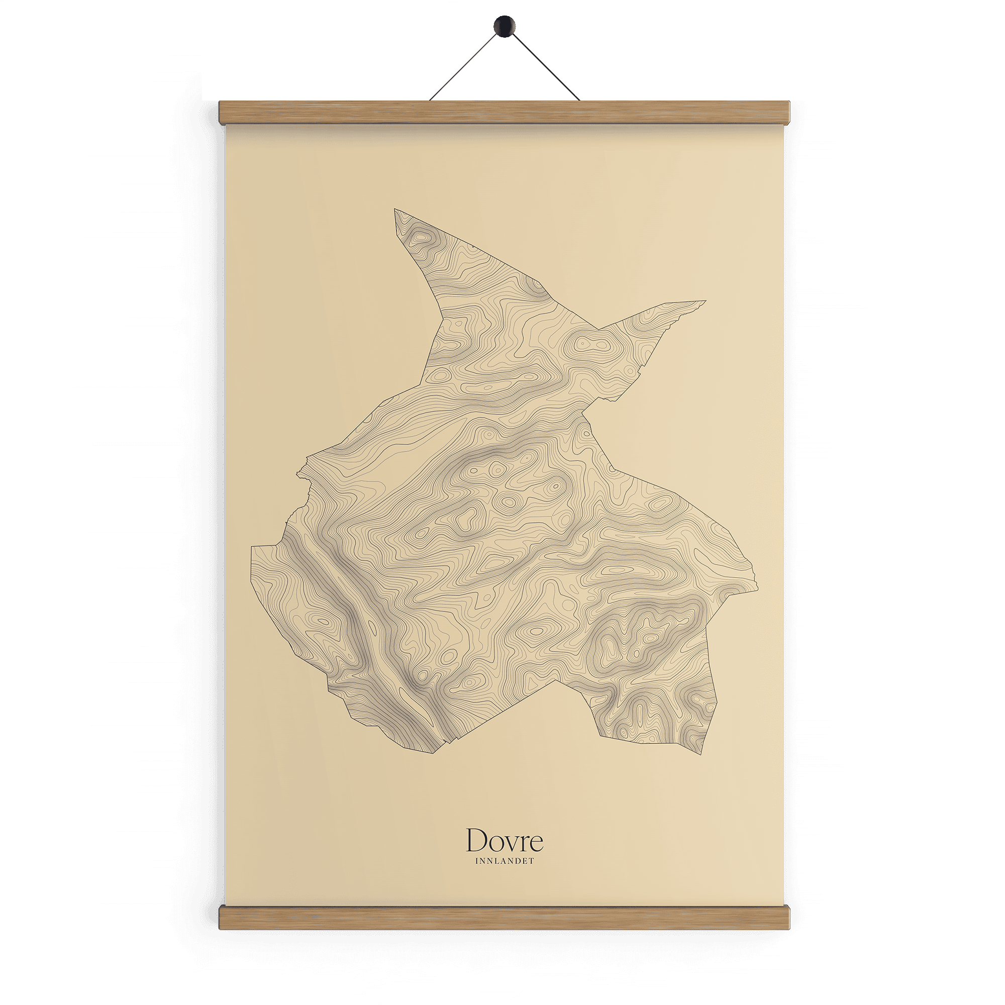 Dovre kotekart - Sandstein
