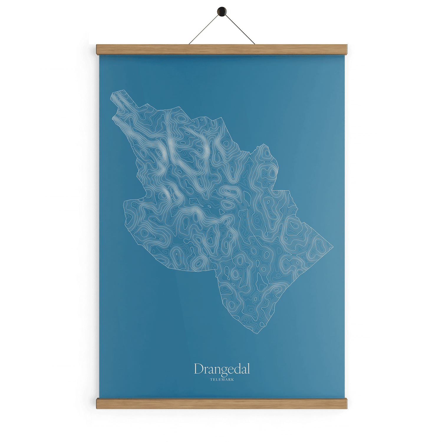 Drangedal kotekart - Himmelblå