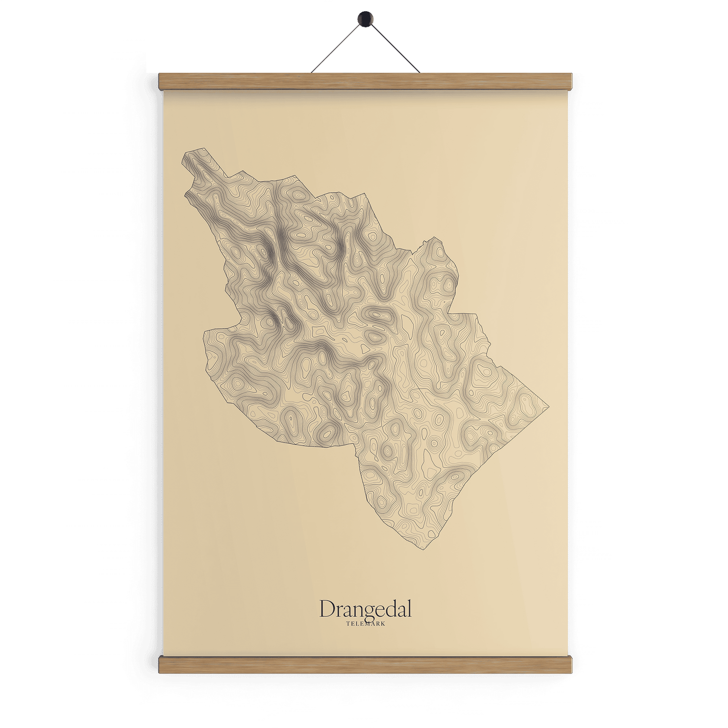 Drangedal kotekart - Sandstein