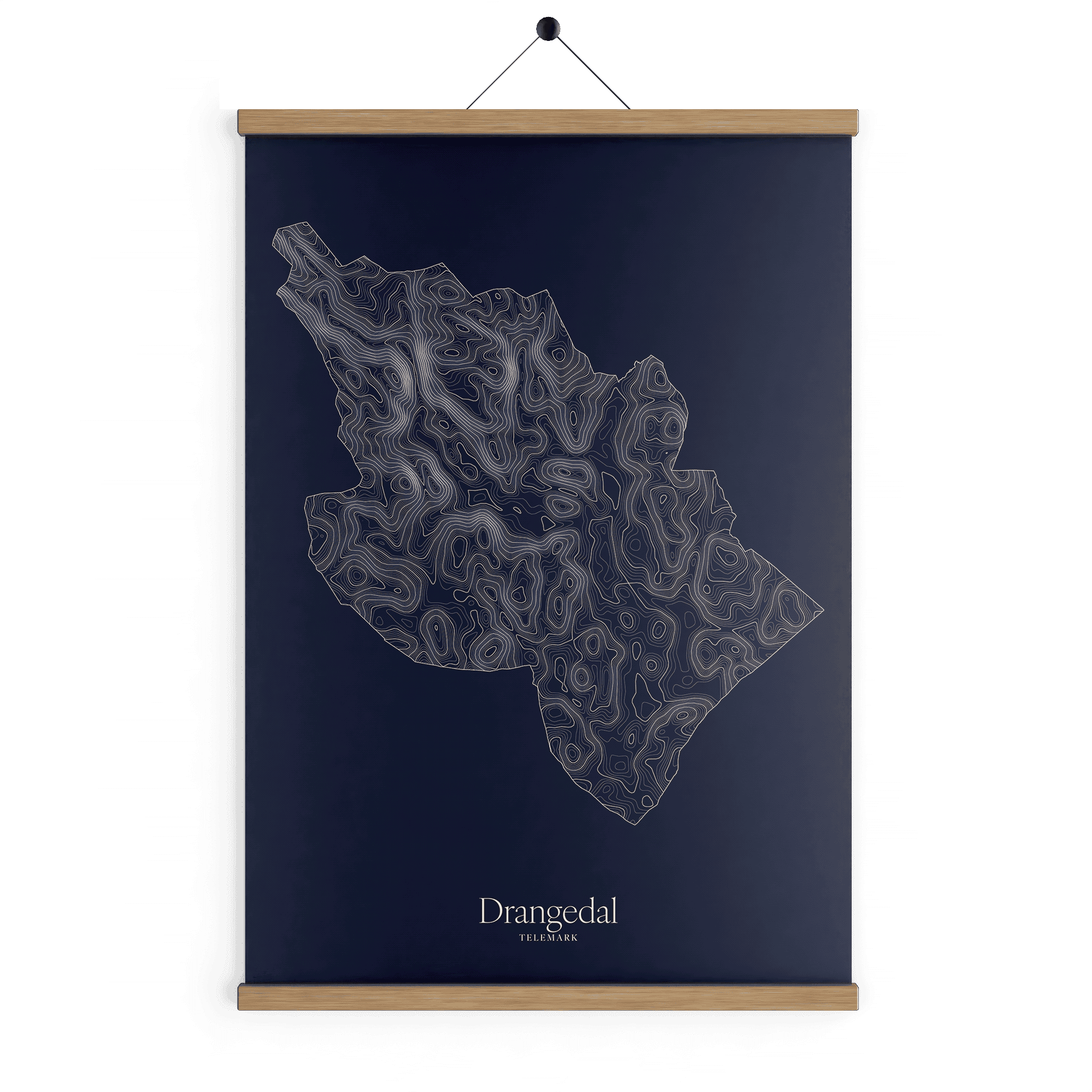 Drangedal kotekart - Vinternatt