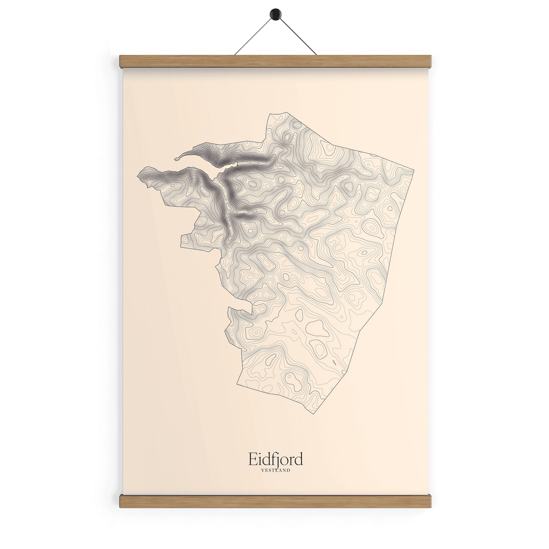 Eidfjord kotekart - Bomull