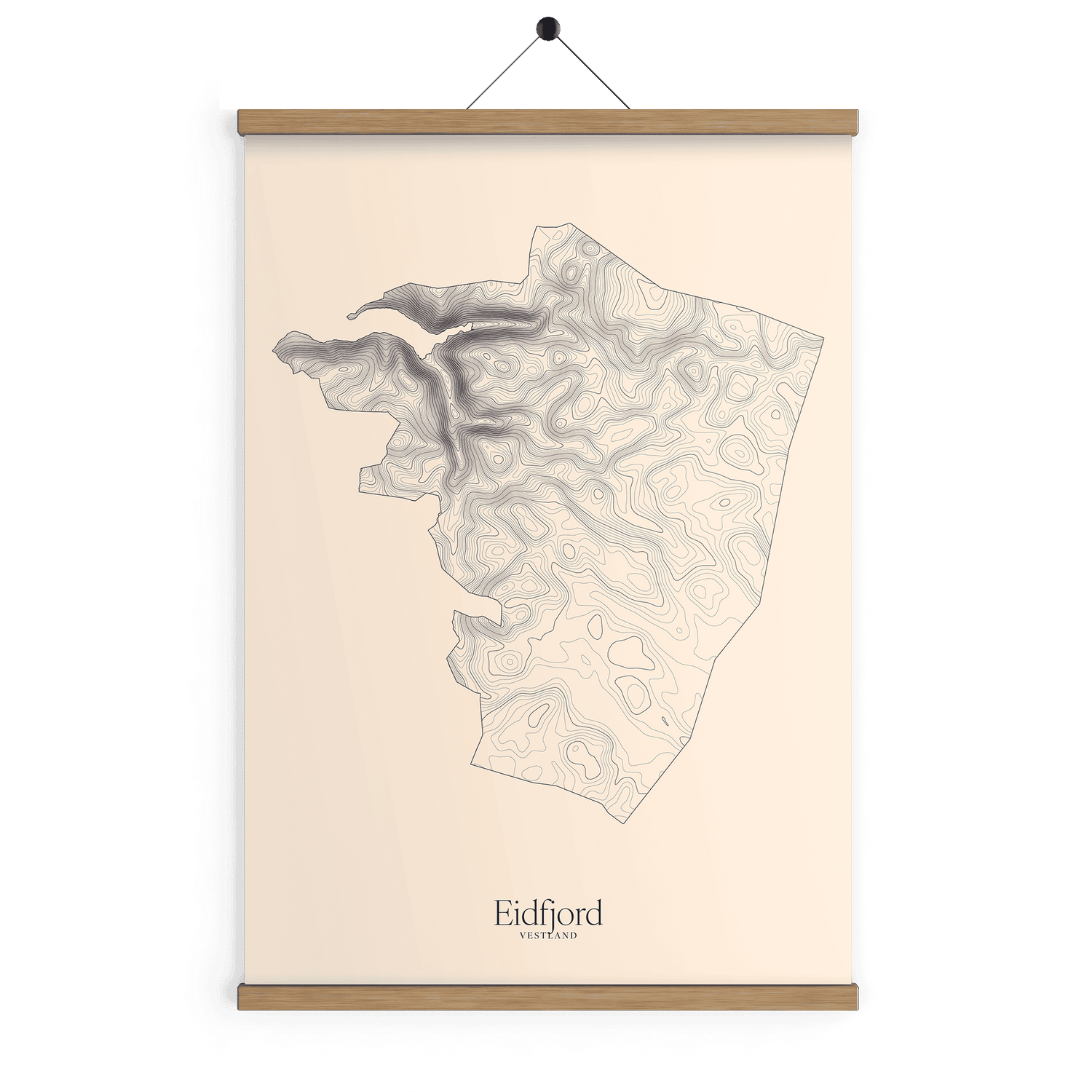 Eidfjord kotekart - Bomull