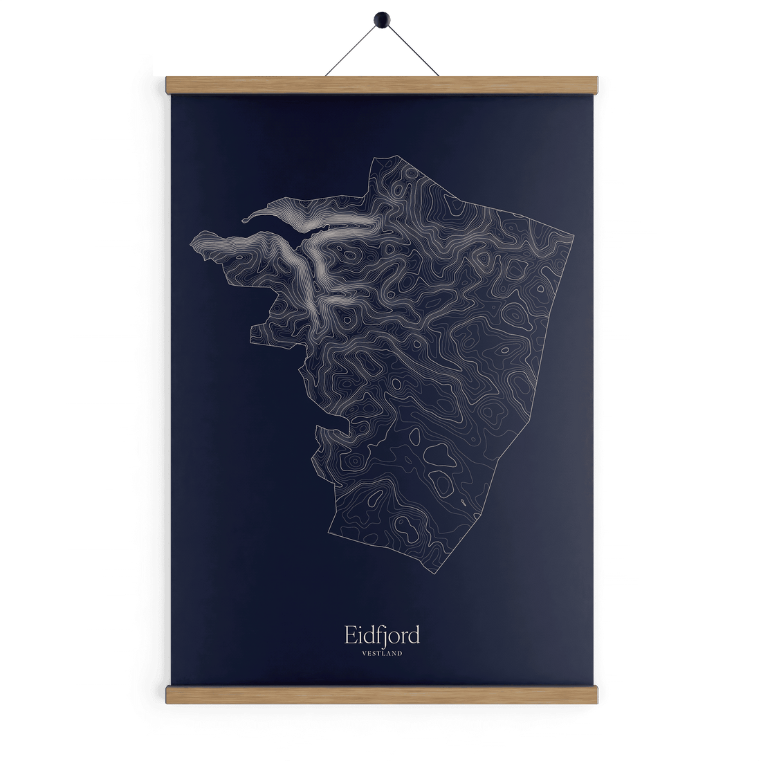 Eidfjord kotekart - Vinternatt