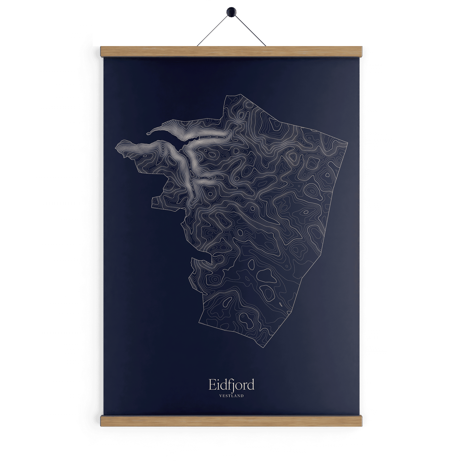Eidfjord kotekart - Vinternatt