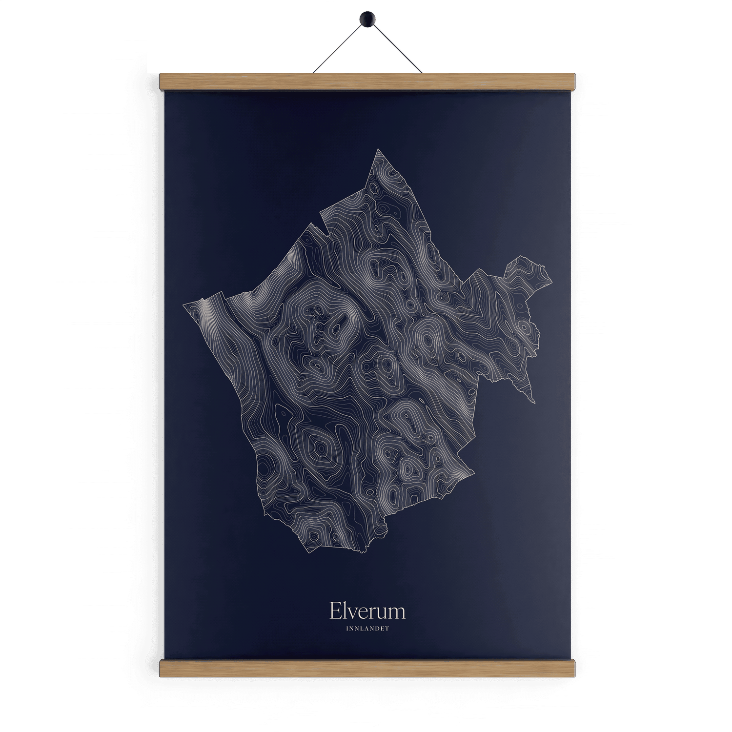 Elverum kotekart - Vinternatt