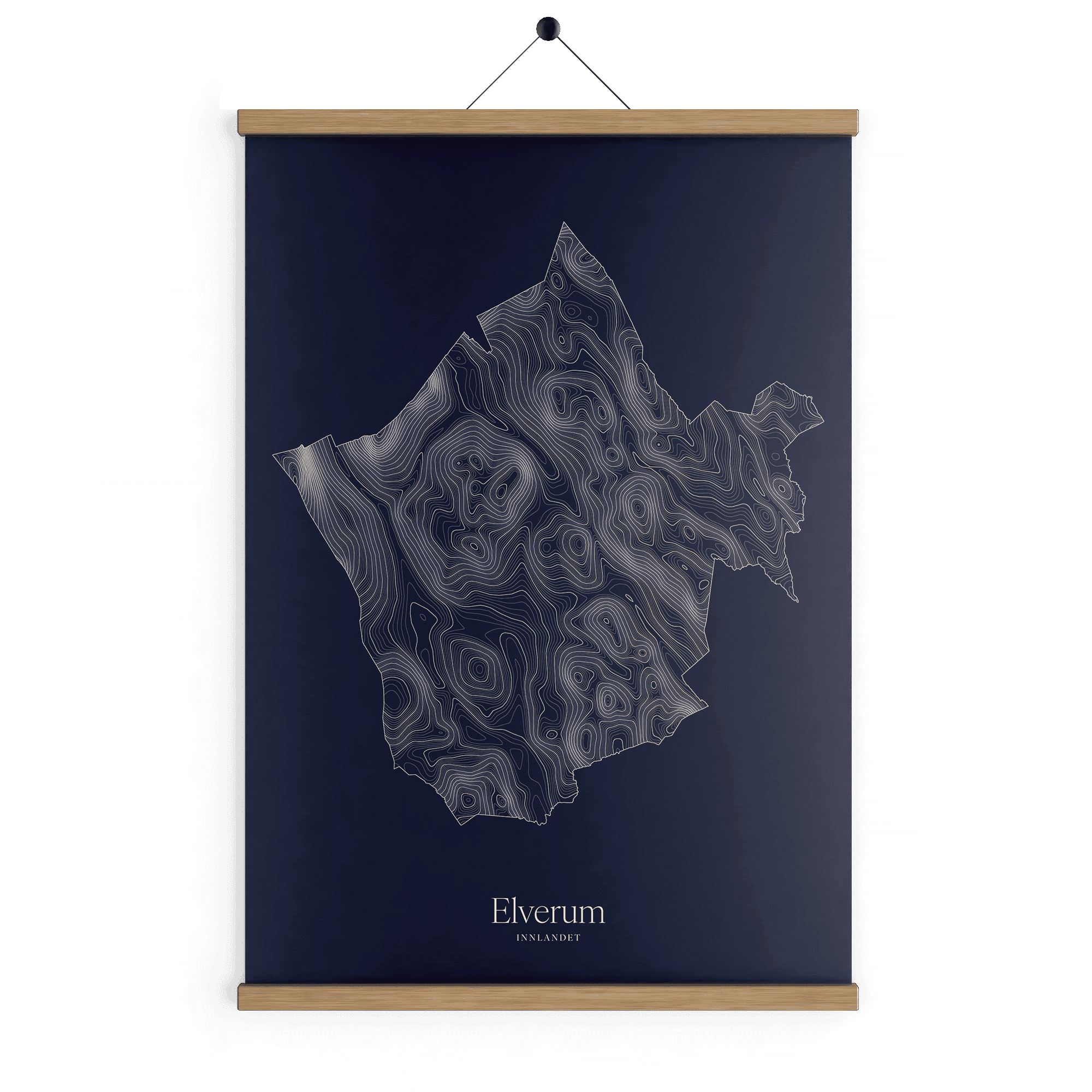 Elverum kotekart - Vinternatt
