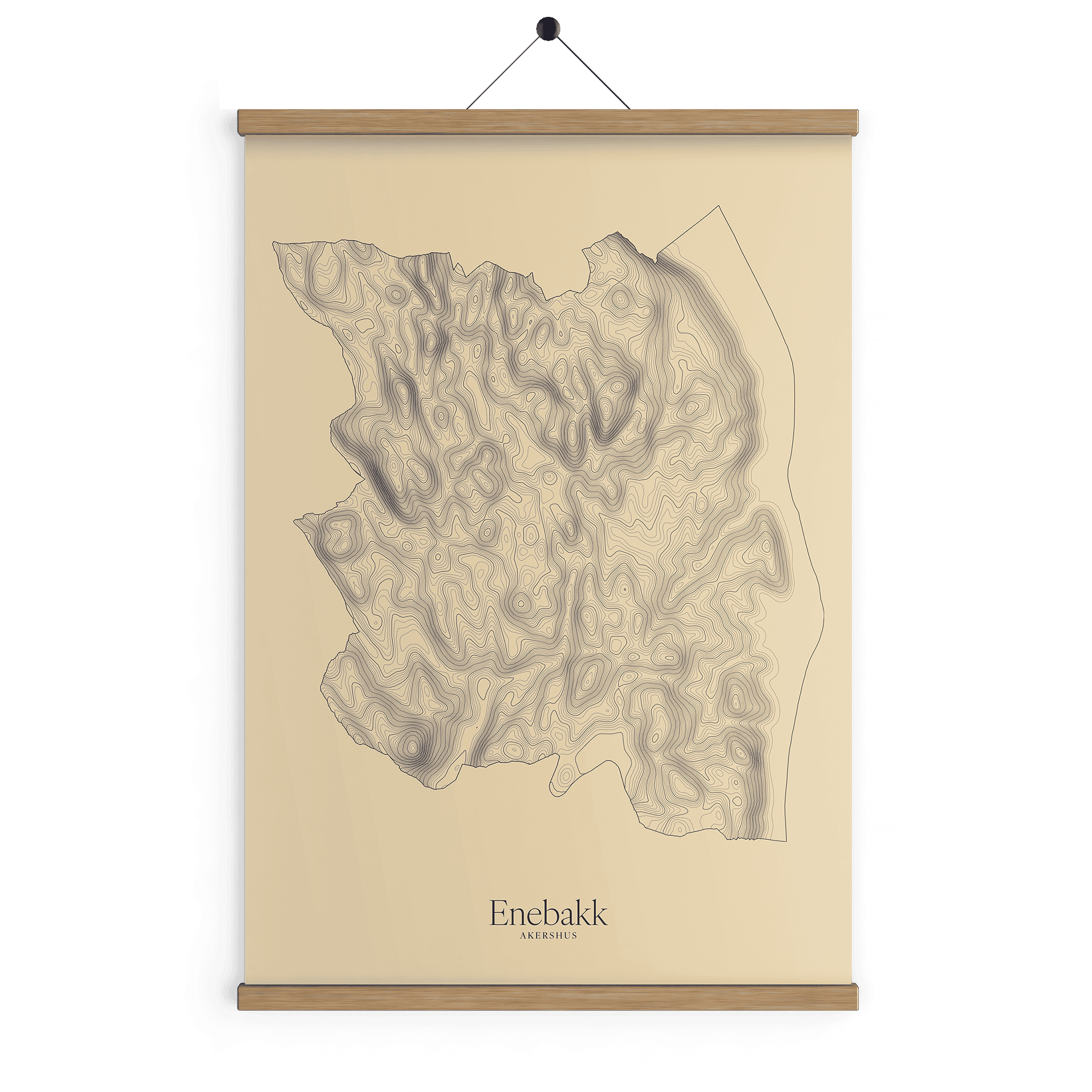 Enebakk kotekart - Sandstein