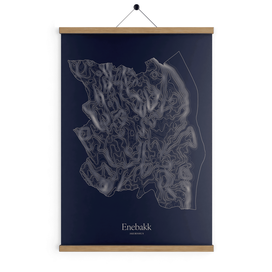 Enebakk kotekart - Vinternatt