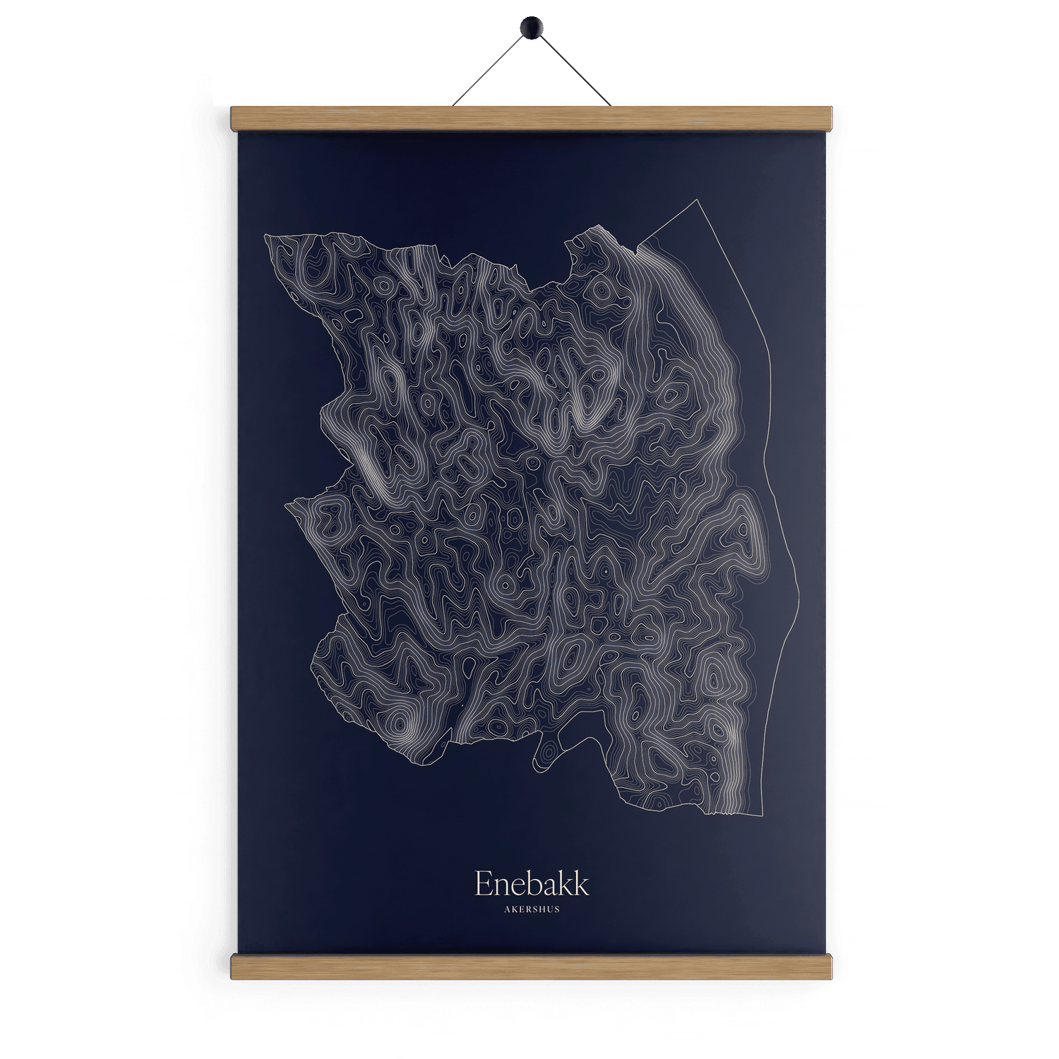 Enebakk kotekart - Vinternatt
