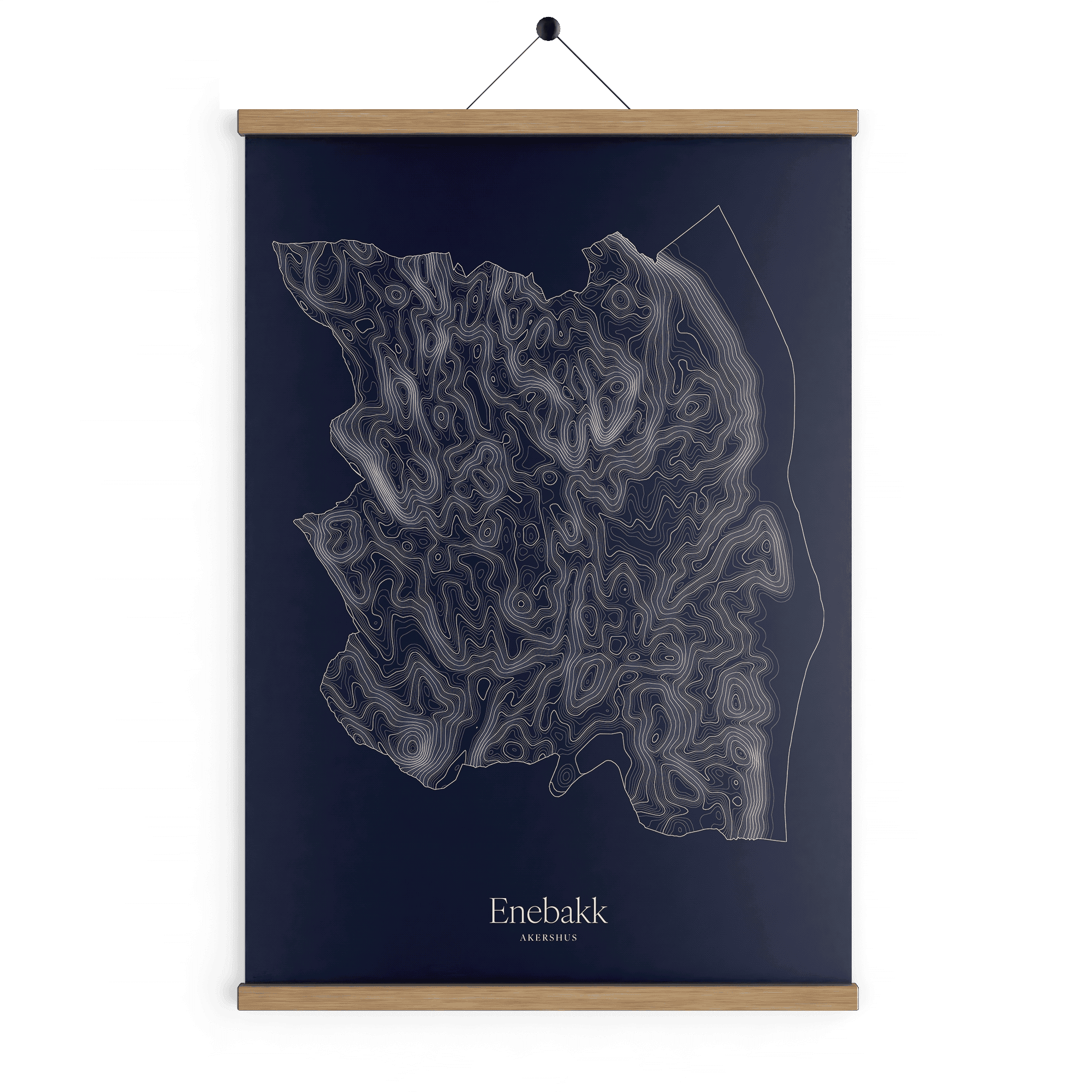 Enebakk kotekart - Vinternatt