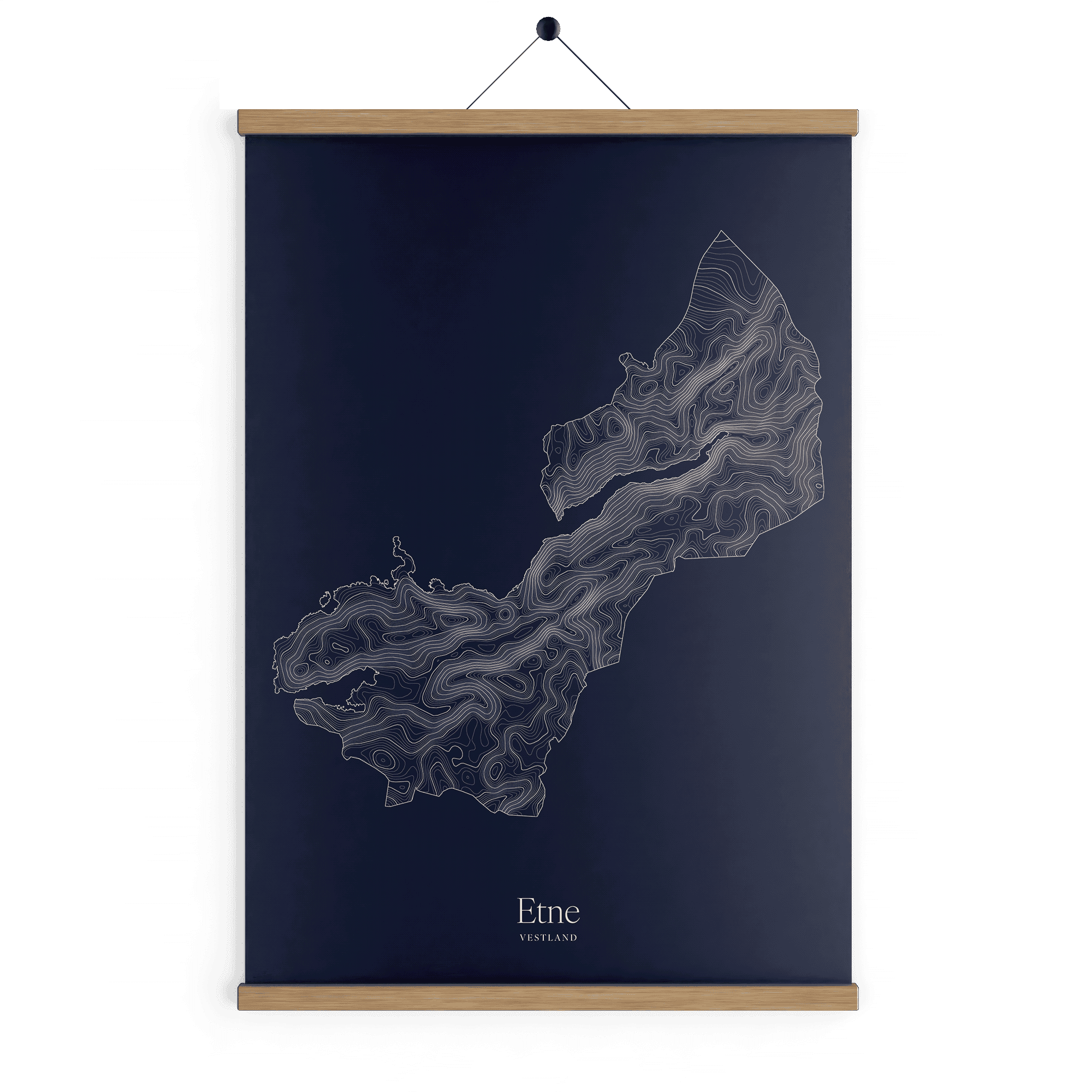 Etne kotekart - Vinternatt