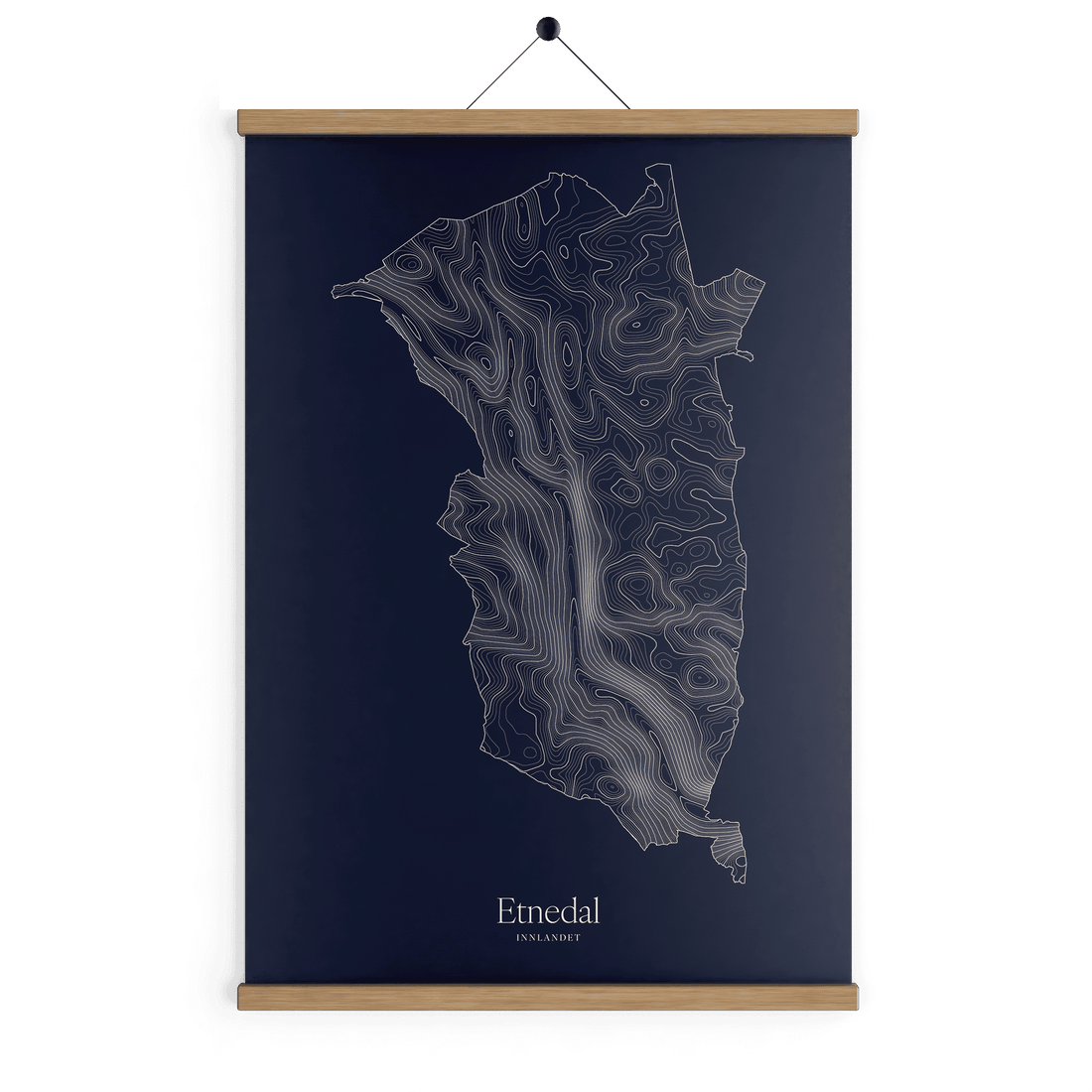 Etnedal kotekart - Vinternatt