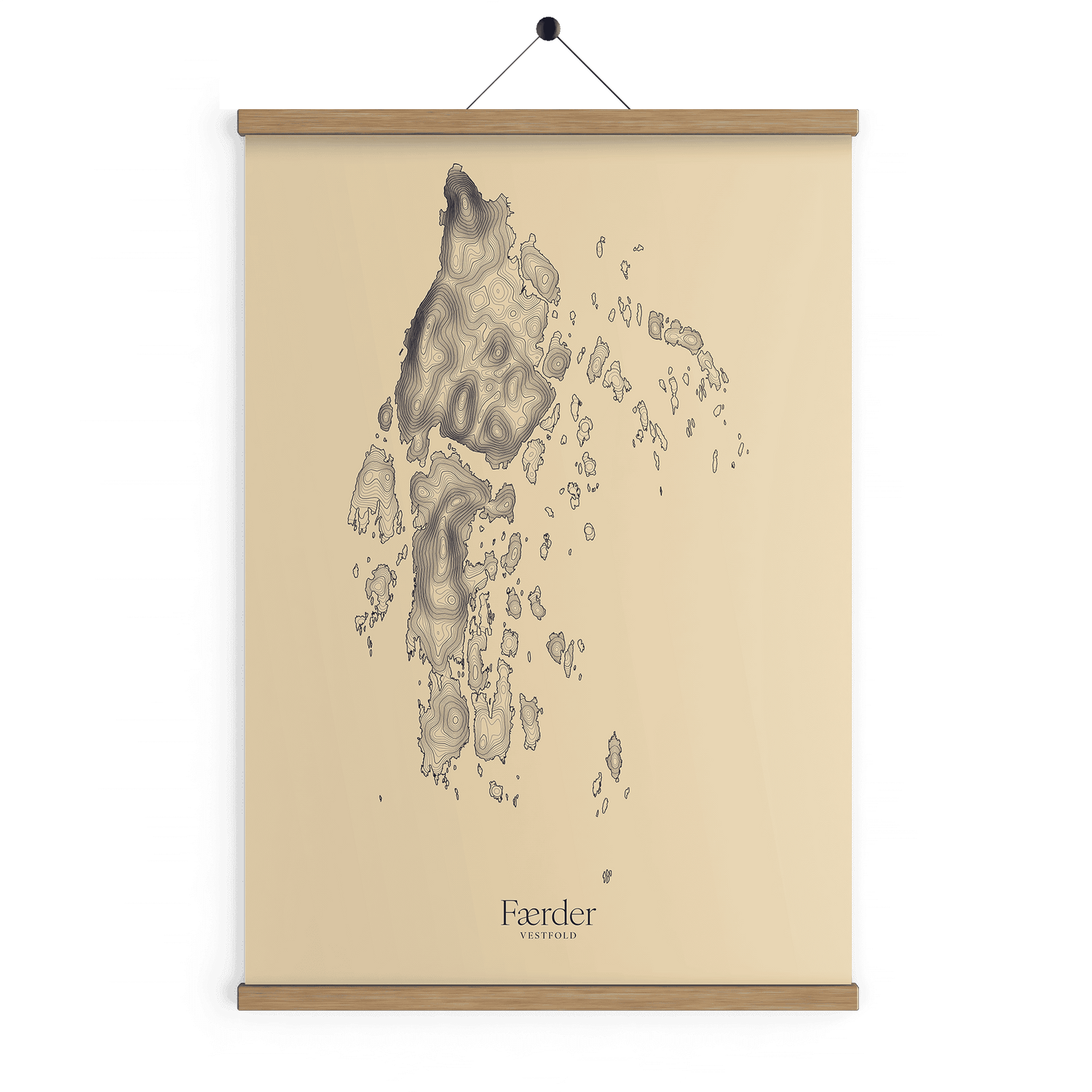 Færder kotekart - Sandstein