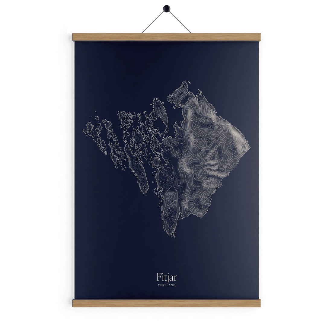 Fitjar kotekart - Vinternatt