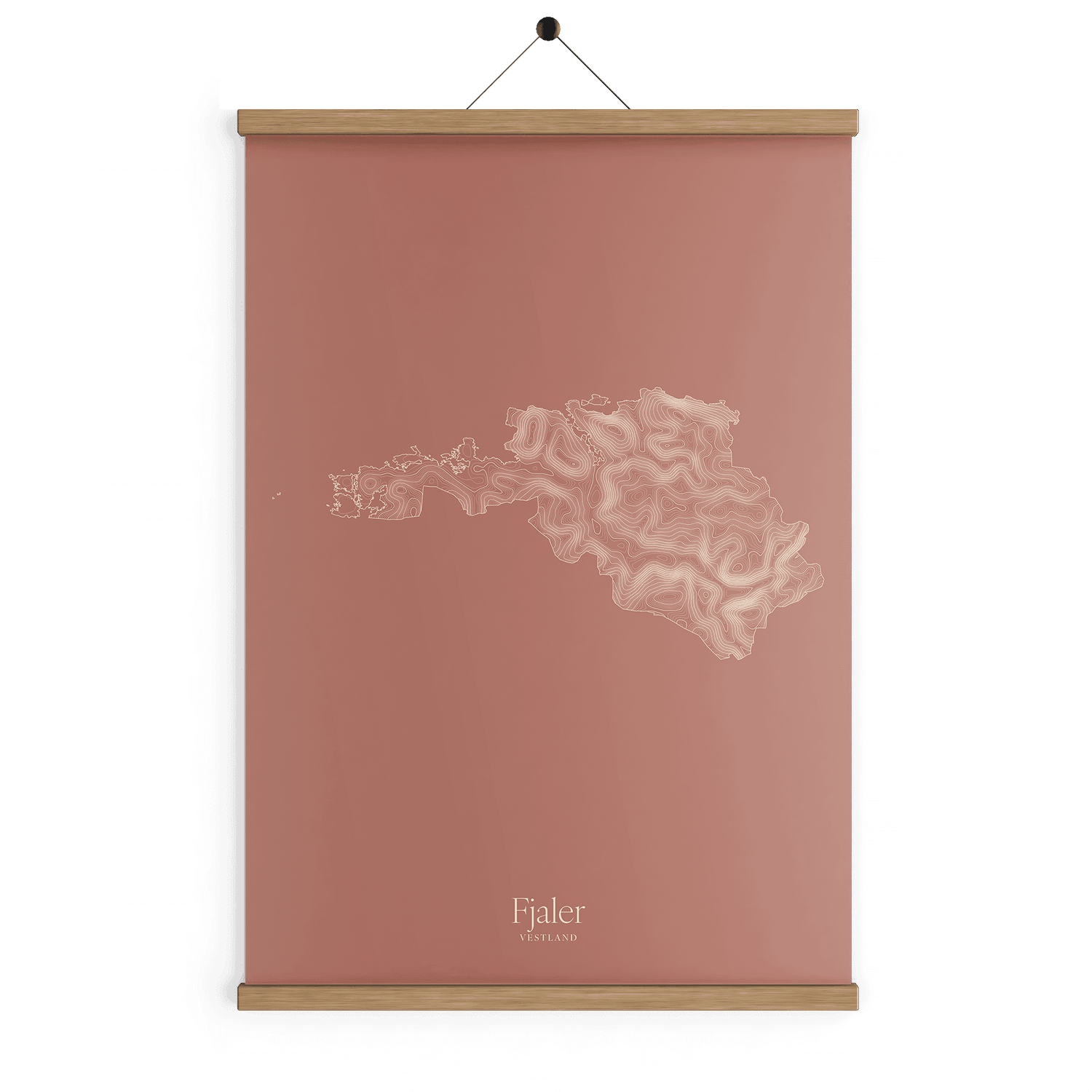Fjaler kotekart - Rustrød