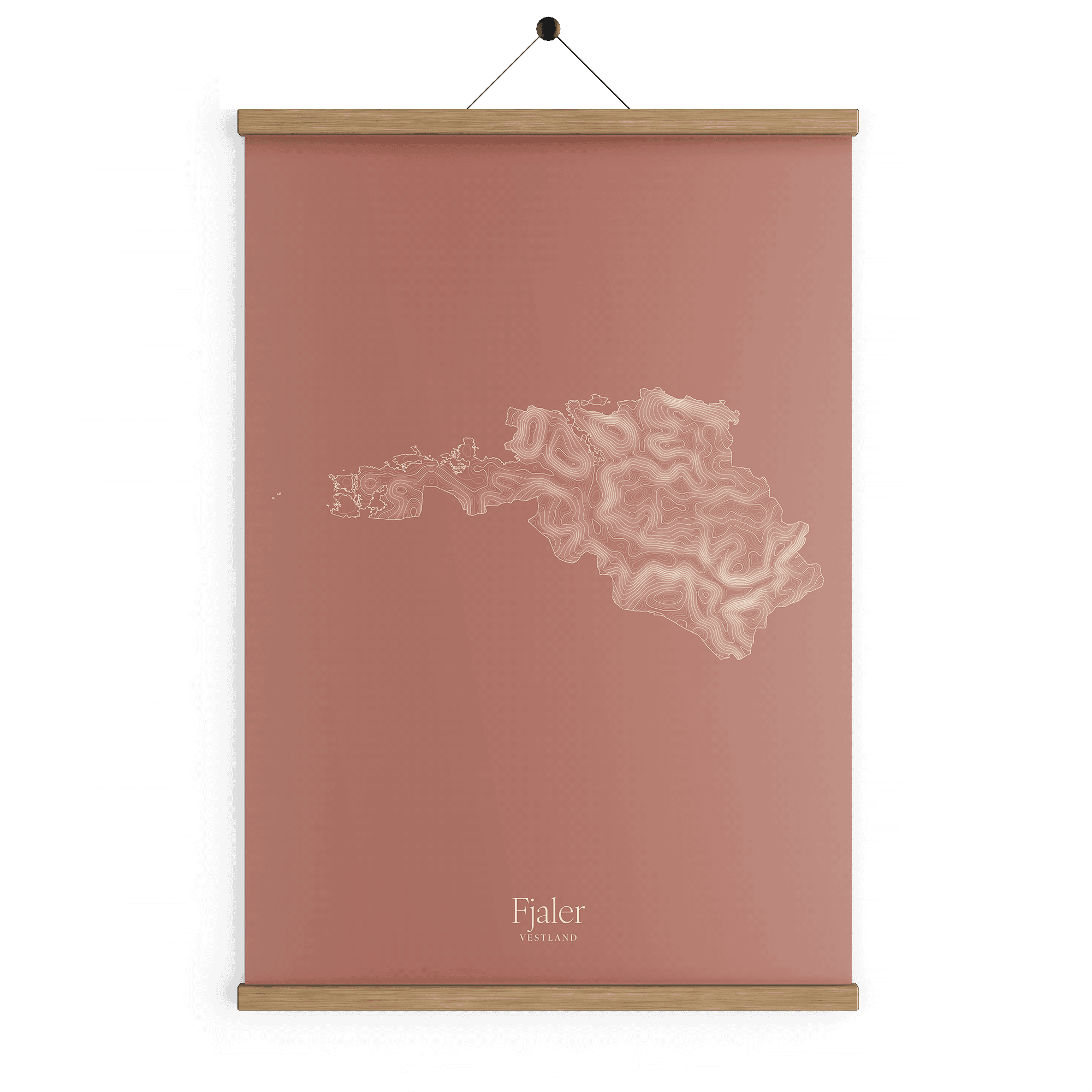 Fjaler kotekart - Rustrød
