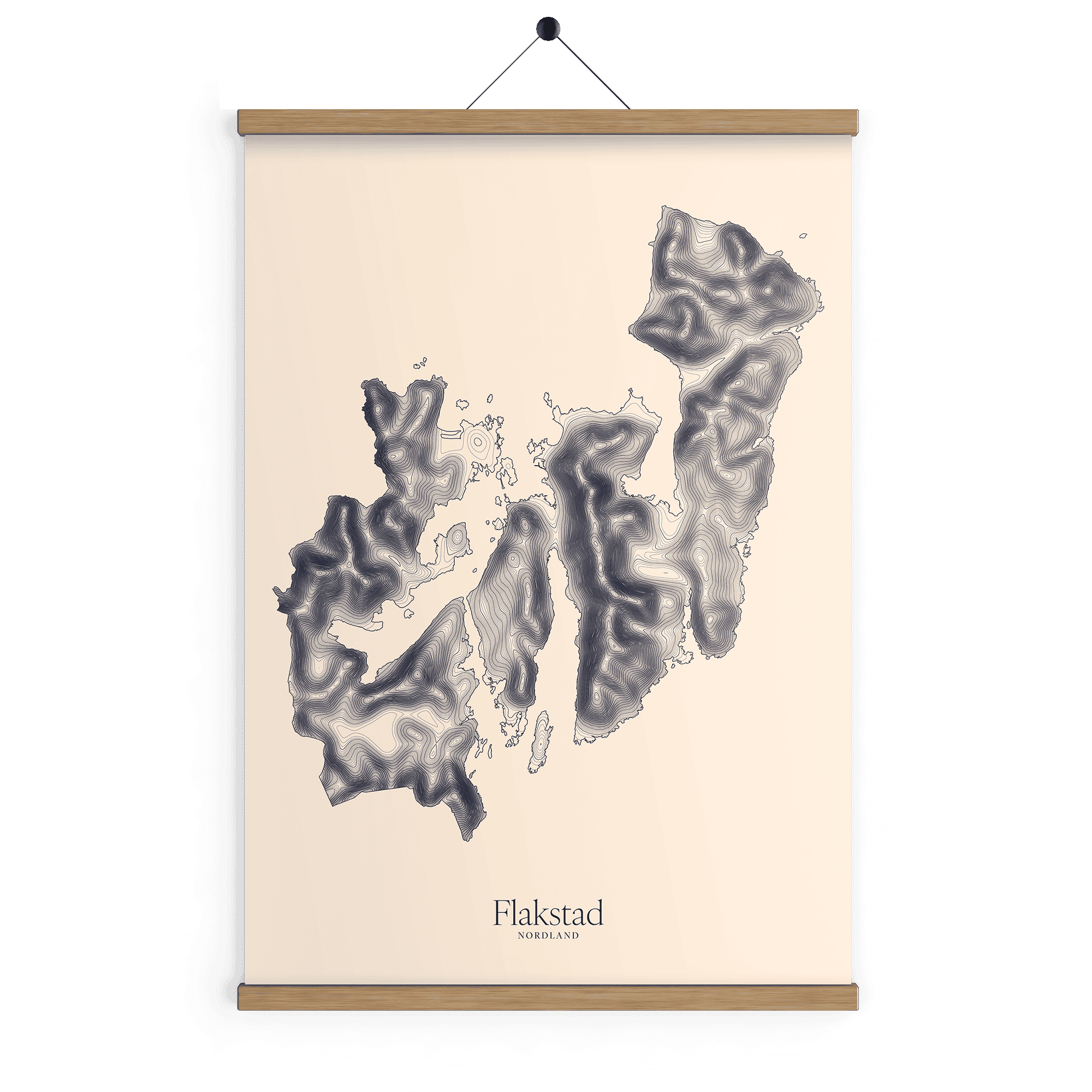 Flakstad kotekart - Bomull