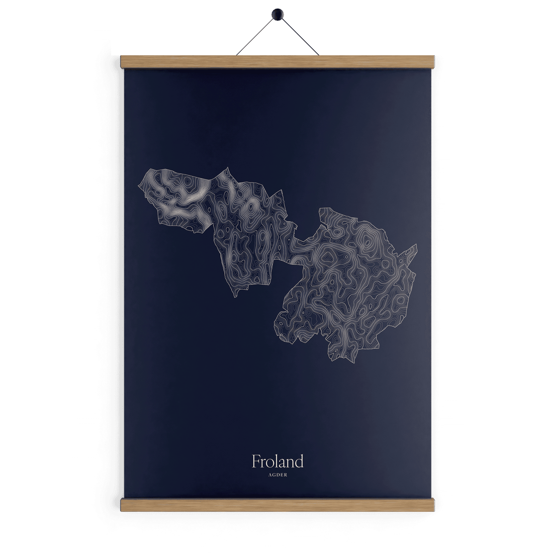 Froland kotekart - Vinternatt