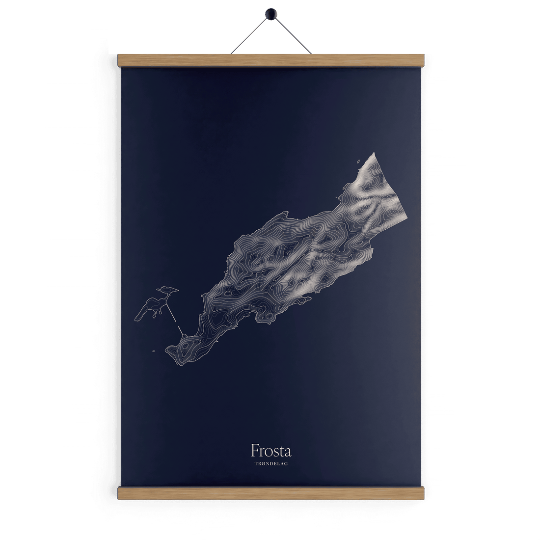 Frosta kotekart - Vinternatt