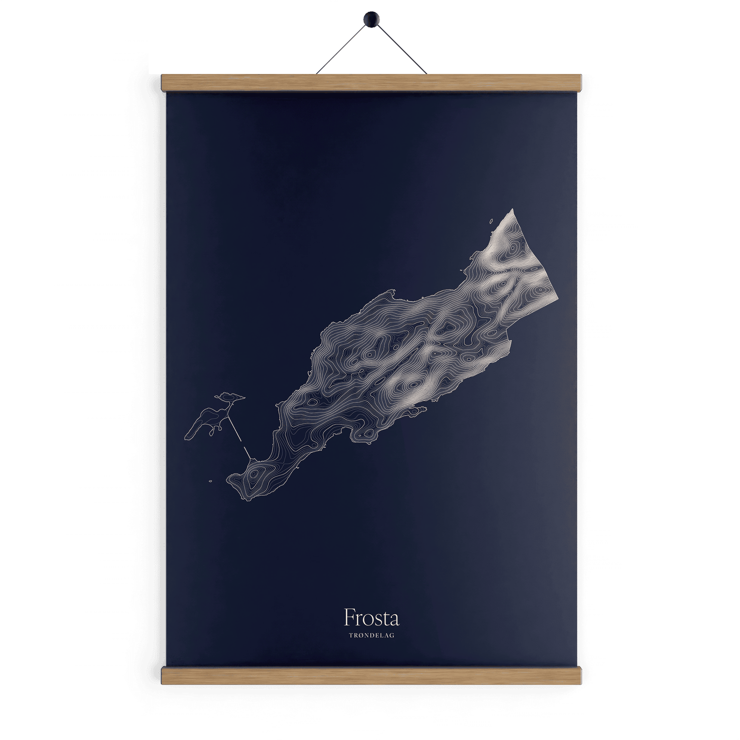 Frosta kotekart - Vinternatt